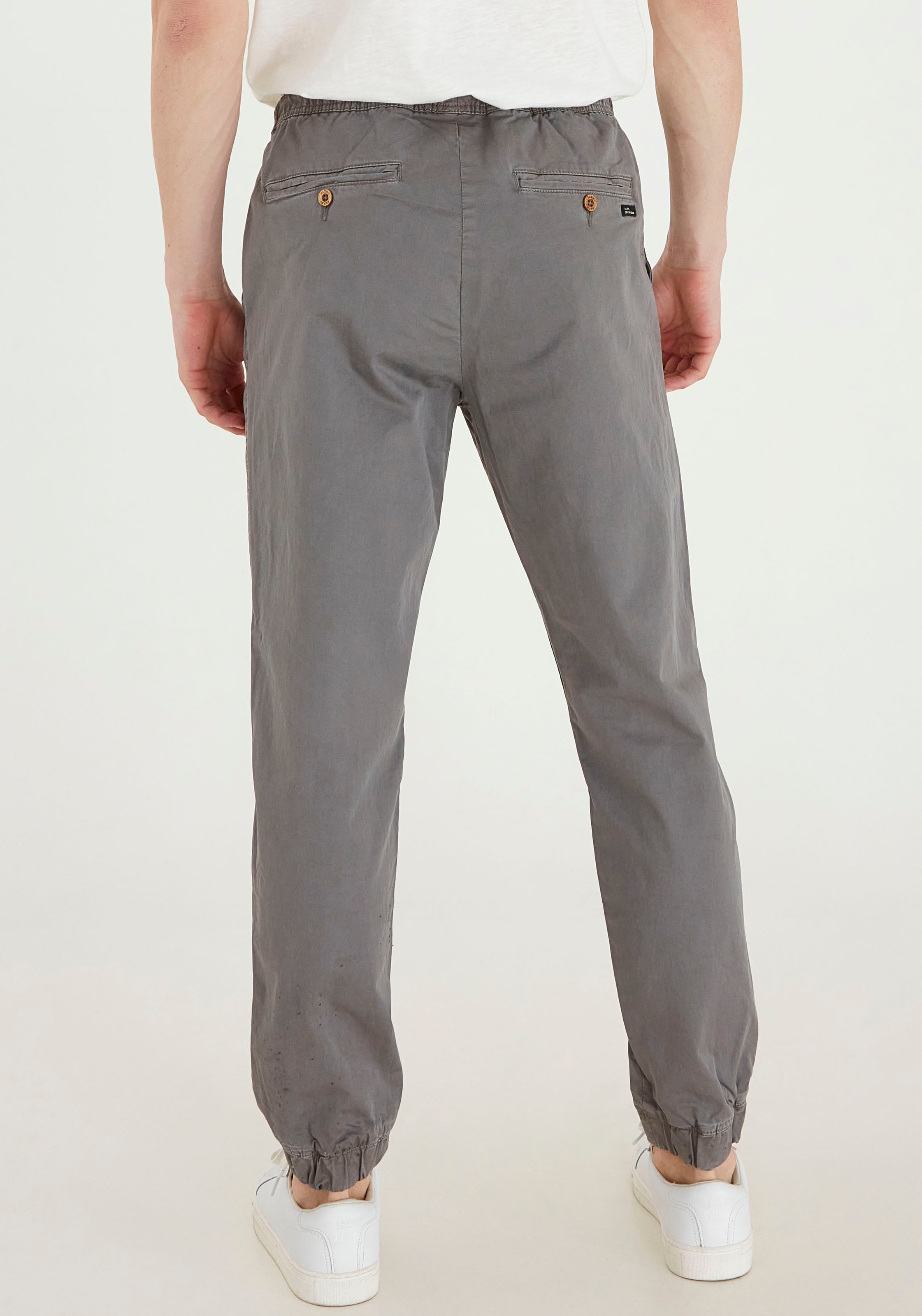 Blend Chinohose "Trousers BHNIMBU pants" mit Kordelzug und elastischem Bund günstig online kaufen