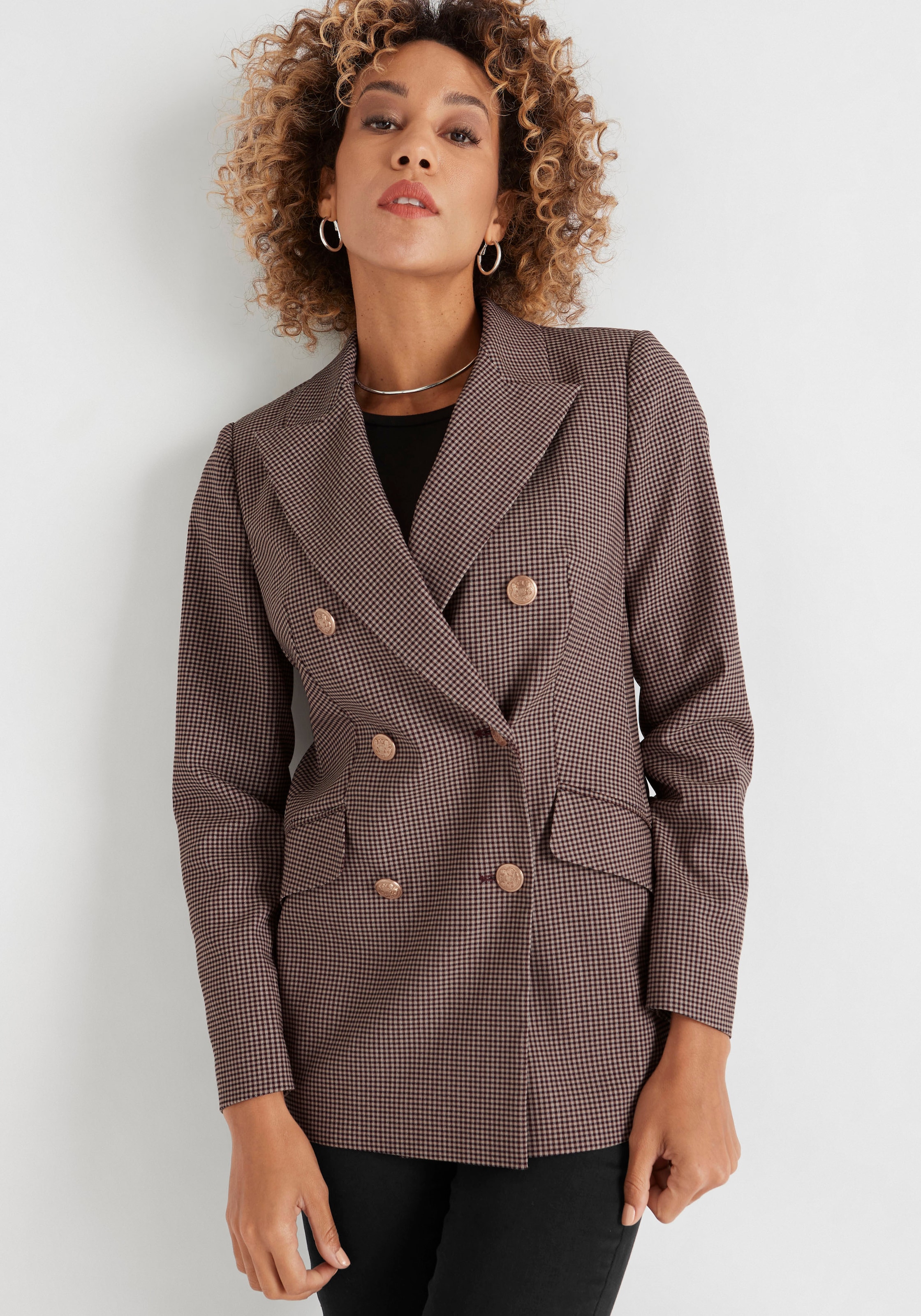 HECHTER PARIS Jackenblazer, mit doppelter Knopfleiste - NEUE KOLLEKTION kaufen