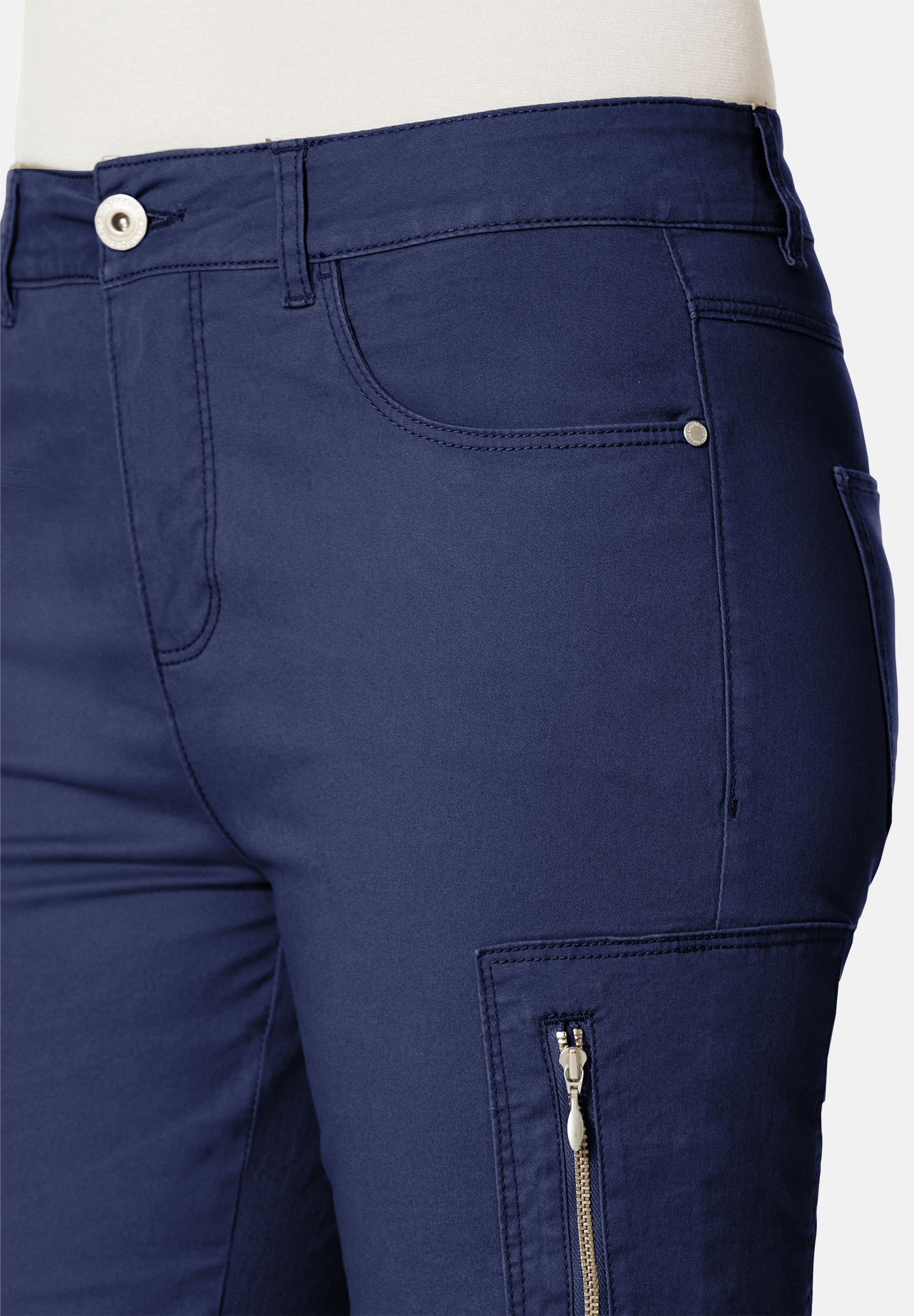 STOOKER WOMEN 7/8-Hose »Tahiti Fashion Capri Slim Fit«, Capri Slim Fit Casual Clean Wash Twill Coloured für Damen