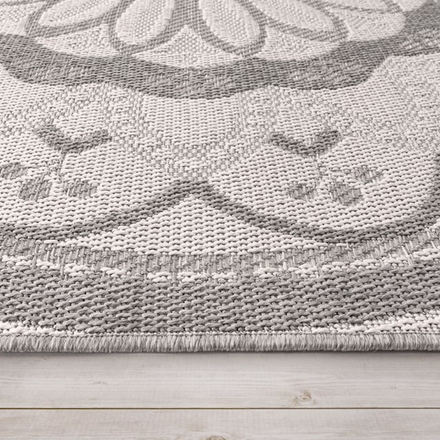 Paco Home Teppich »Brescia 471«, rechteckig, Flachgewebe, modernes  orientalisches Design, In- und Outdoor geeignet auf Rechnung | BAUR