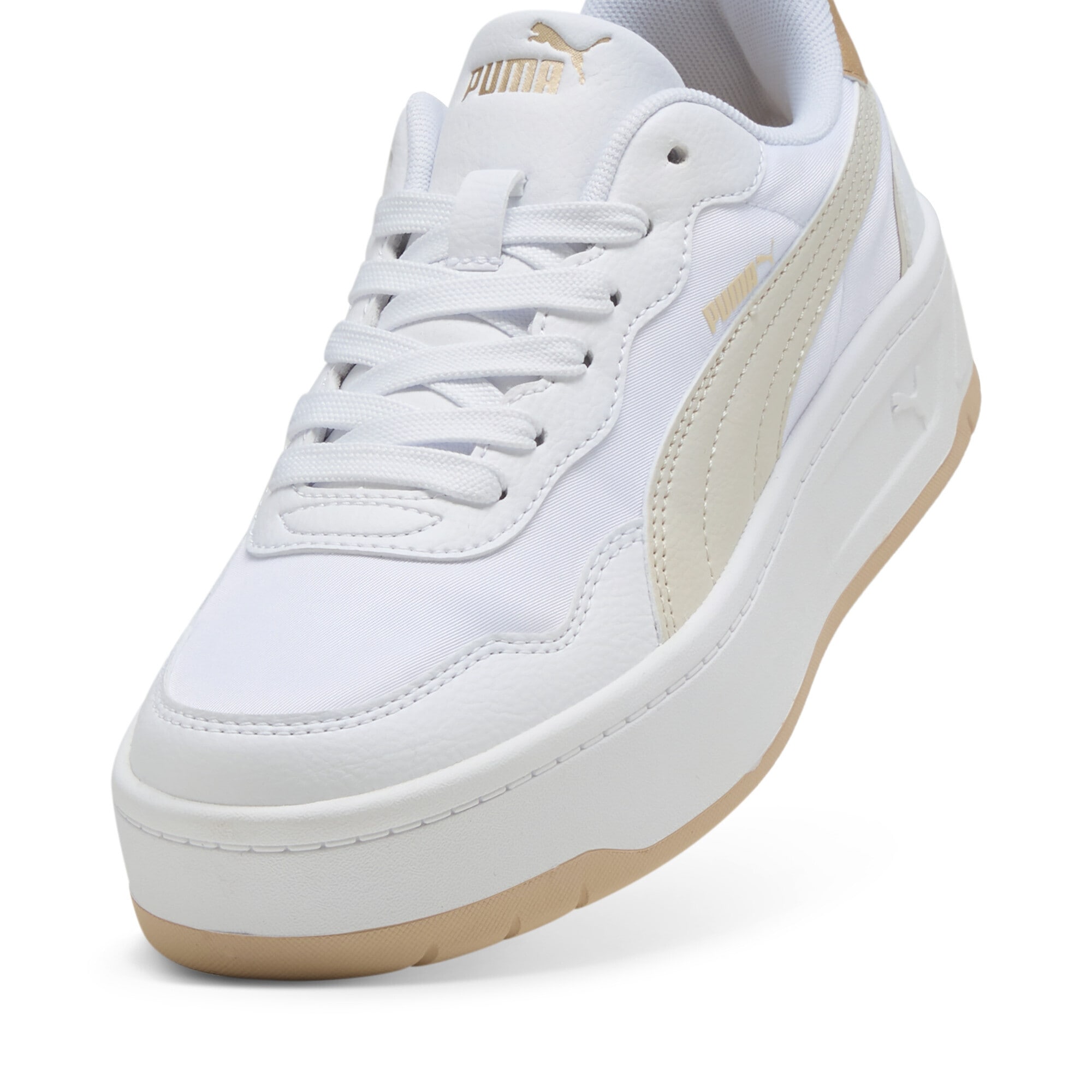 PUMA Sneaker »Court Lally Skye Aqua Metallics Sneakers Damen«