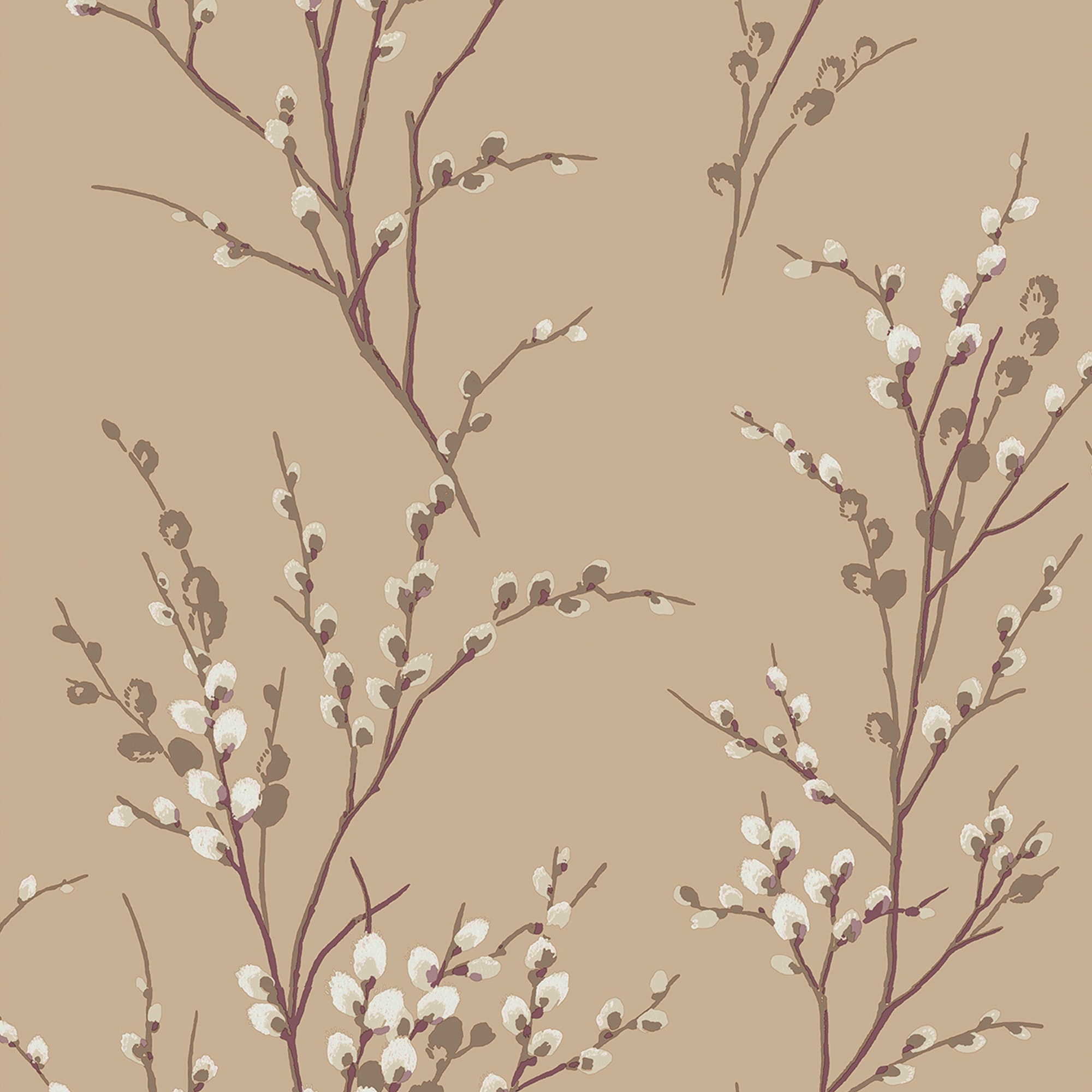 Laura Ashley Vliestapete »Pussy Willow« gemustert F...