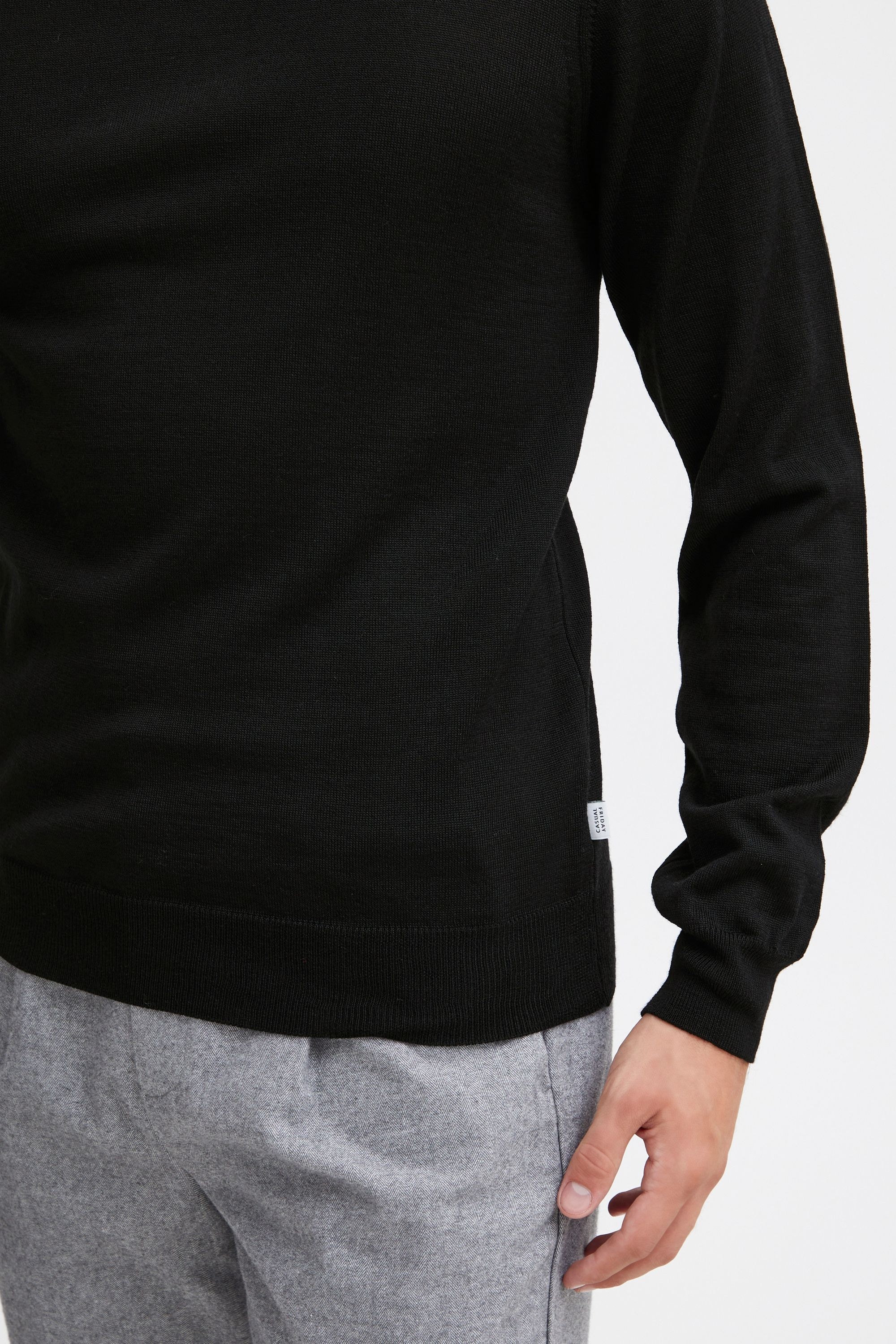 Casual Friday Strickfleece-Pullover »Strickpullover CFKarl«
