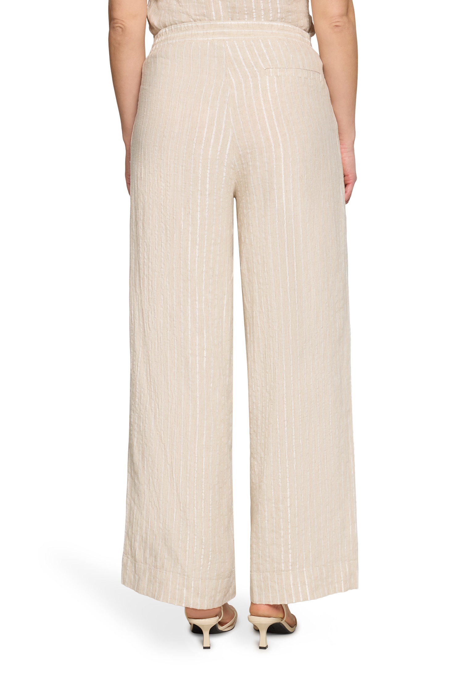 Cartoon Leinenhose »Damen mit Taschen«