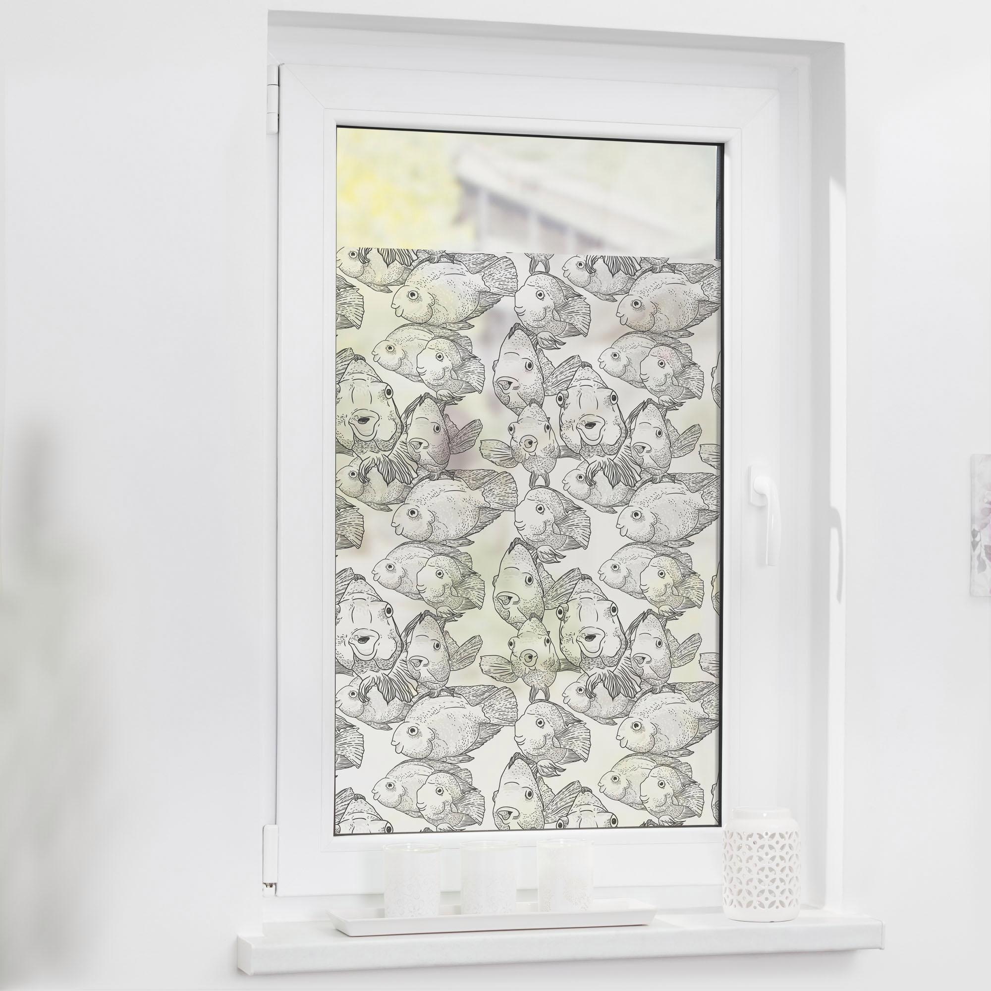 LICHTBLICK ORIGINAL Fensterfolie »Fensterfolie selbstklebend, Sichtschutz,  My Bohemian Garden - Bunt«, 1 St., blickdicht, glattstatisch haftend kaufen