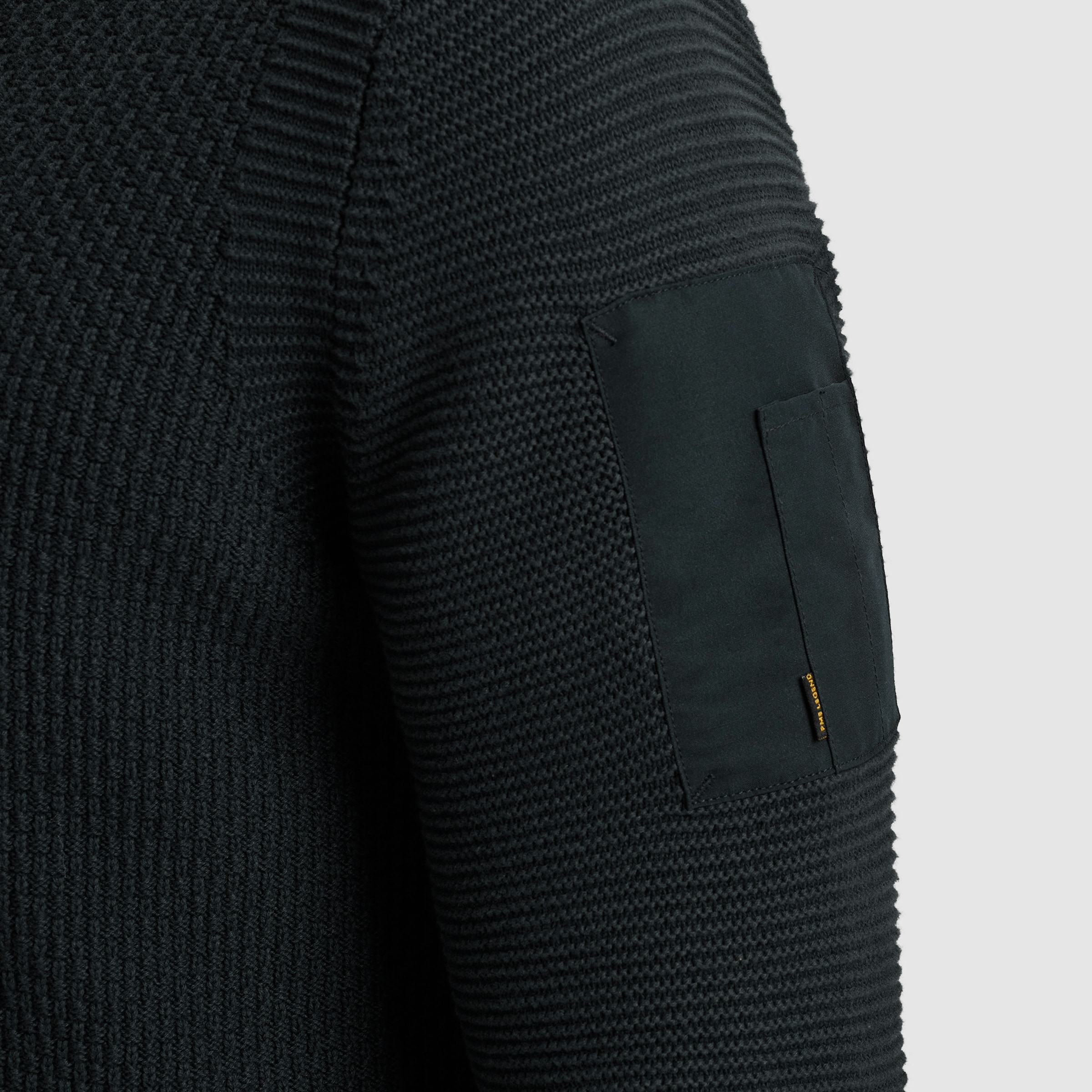 PME LEGEND Cardigan mit seitlichen Eingrifftaschen