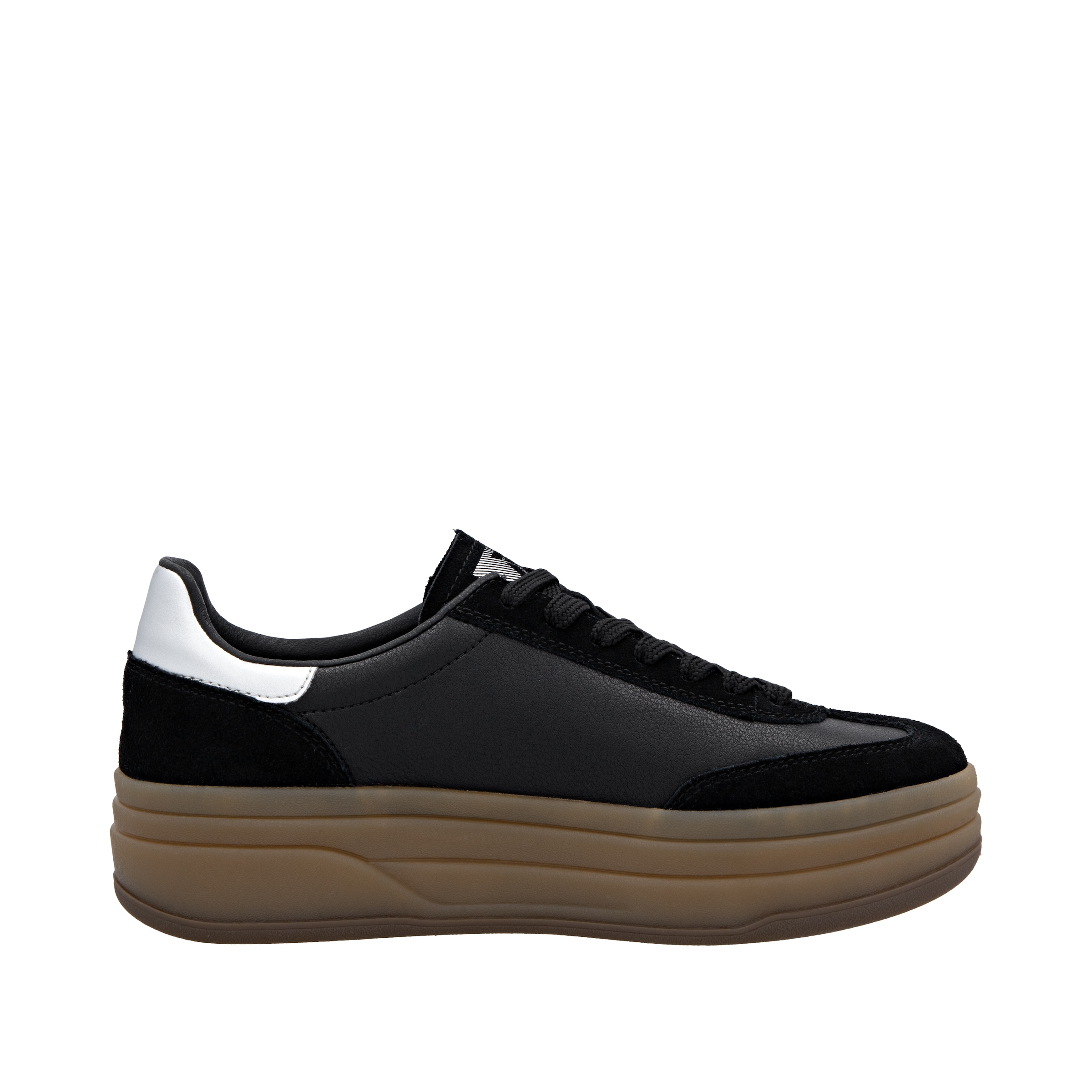 RIEKER Sport Plateausneaker »Swing2GO«, Retro-Sneaker, Schnürschuh, Halbschuh mit trendiger Plateausohle