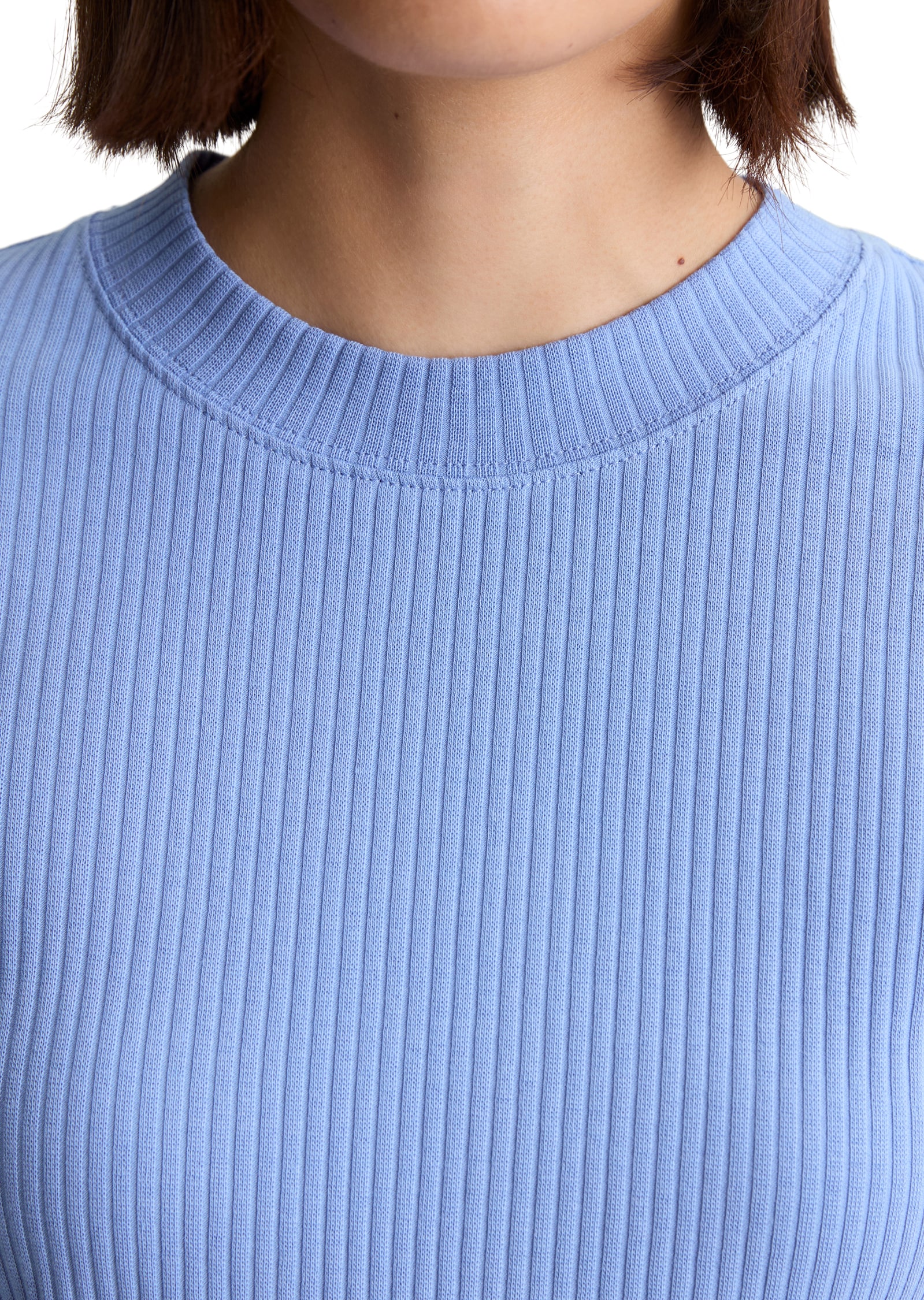 Marc O'Polo DENIM Longsleeve »slim aus Rippjersey«