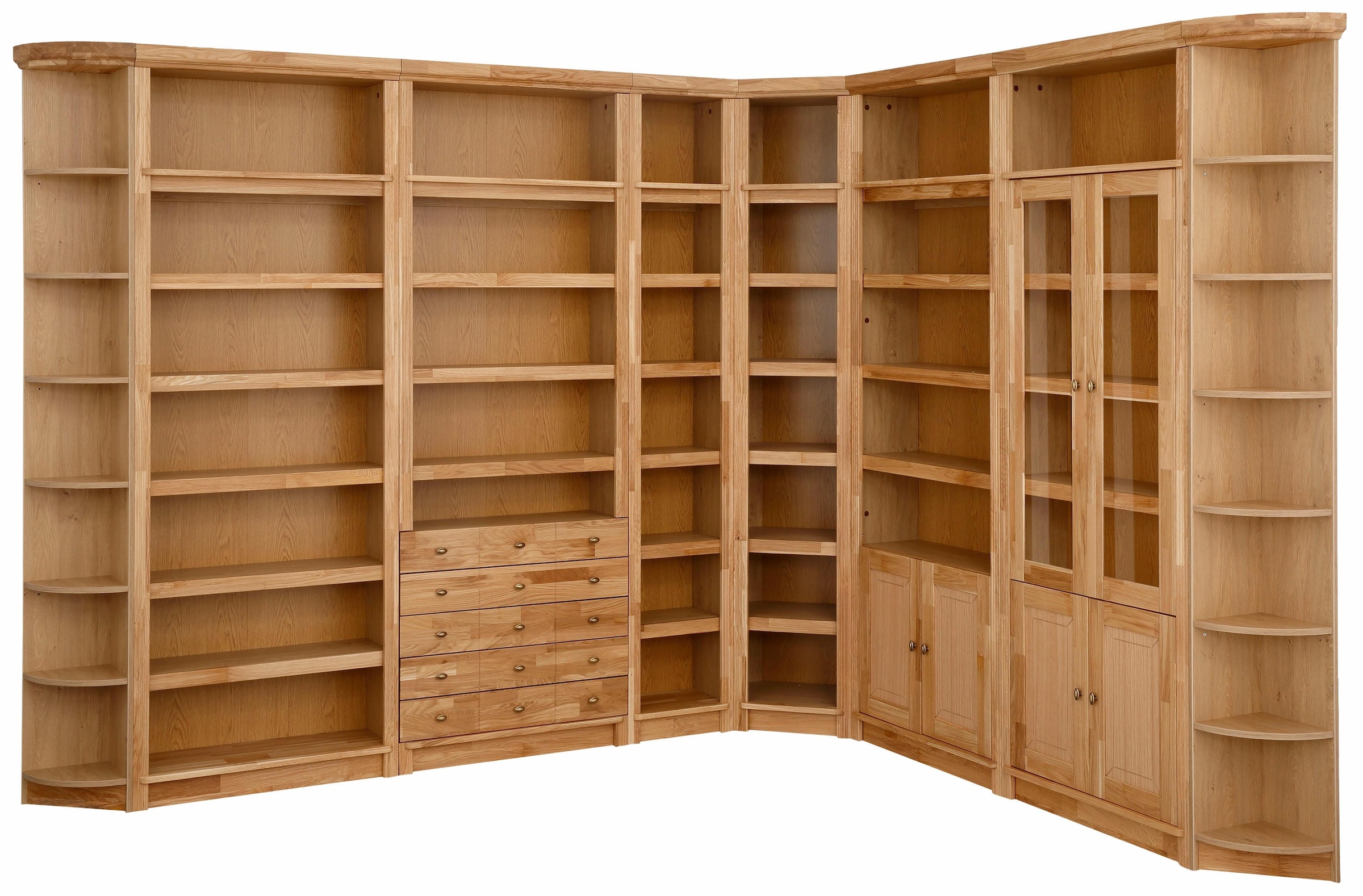 Home affaire Bücherregal "Soeren" aus massiver Kiefer, Tiefe 29 cm, Höhe 22 günstig online kaufen