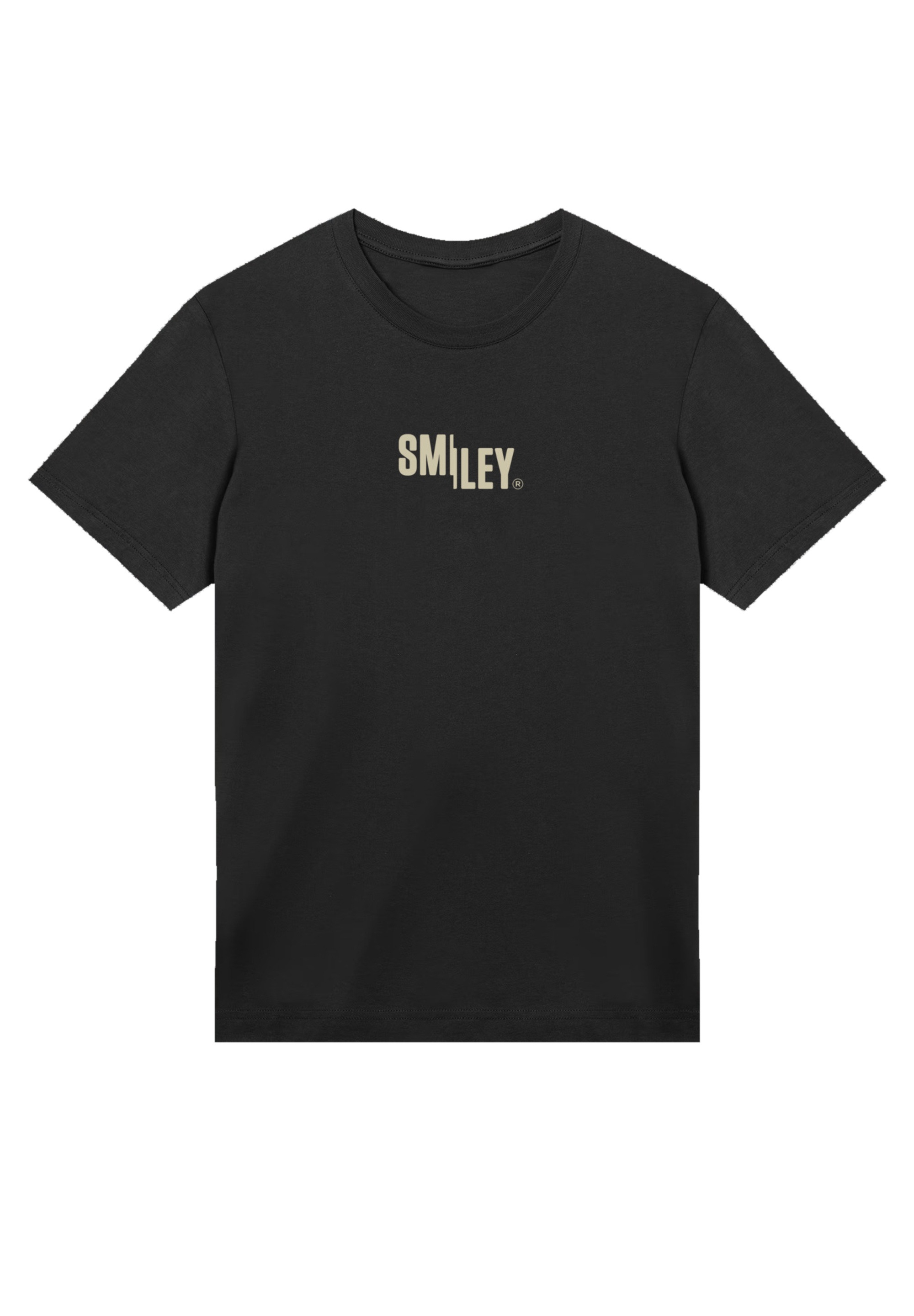 F4NT4STIC T-Shirt »SMILEY Beige«, Premium Qualität