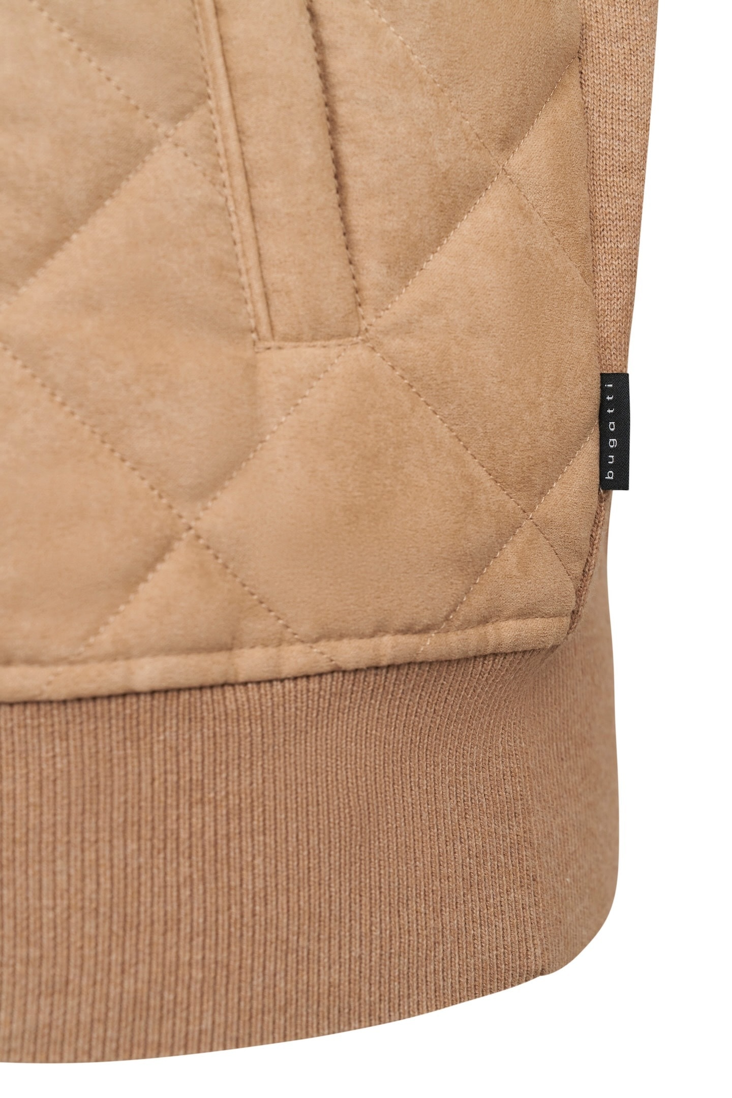 bugatti Strickjacke, mit Rautensteppung