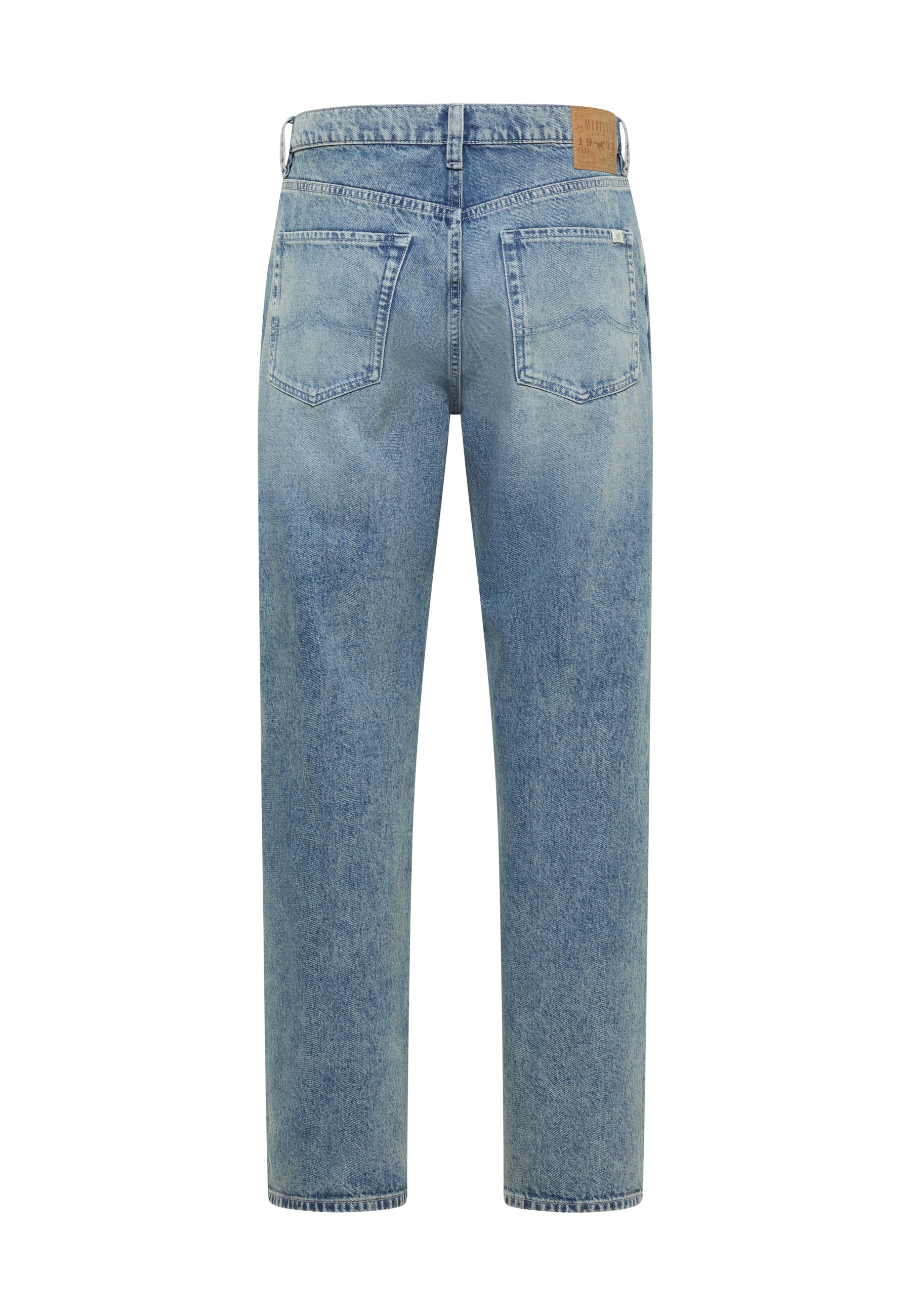 MUSTANG Straight-Jeans »Herren Jeff Relaxed Straight«