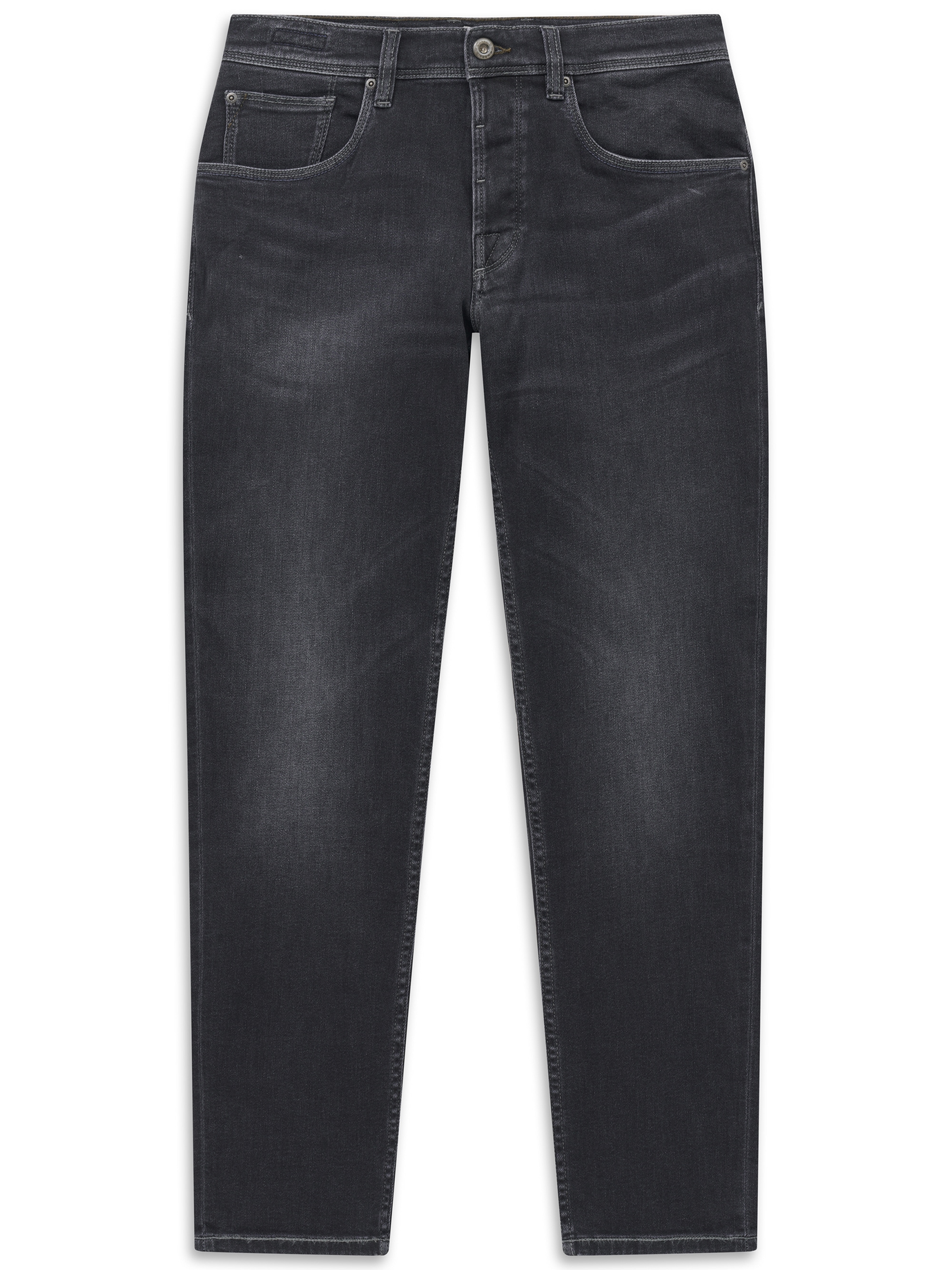 bugatti "Slim Fit" Slim Fit Candiani Denim Used Wash