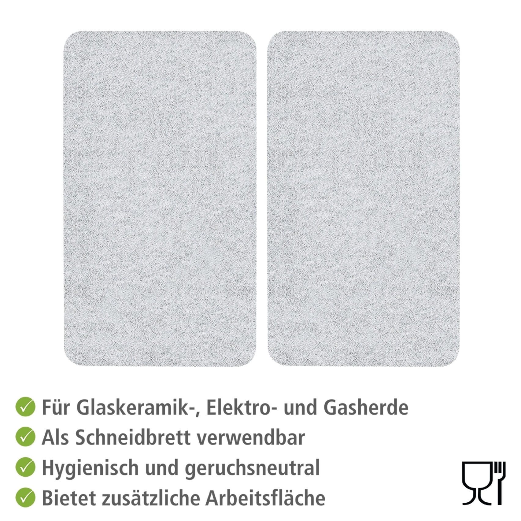 WENKO Herd-Abdeckplatte "Universal Modell Transparent" Herdabdeckung für al günstig online kaufen
