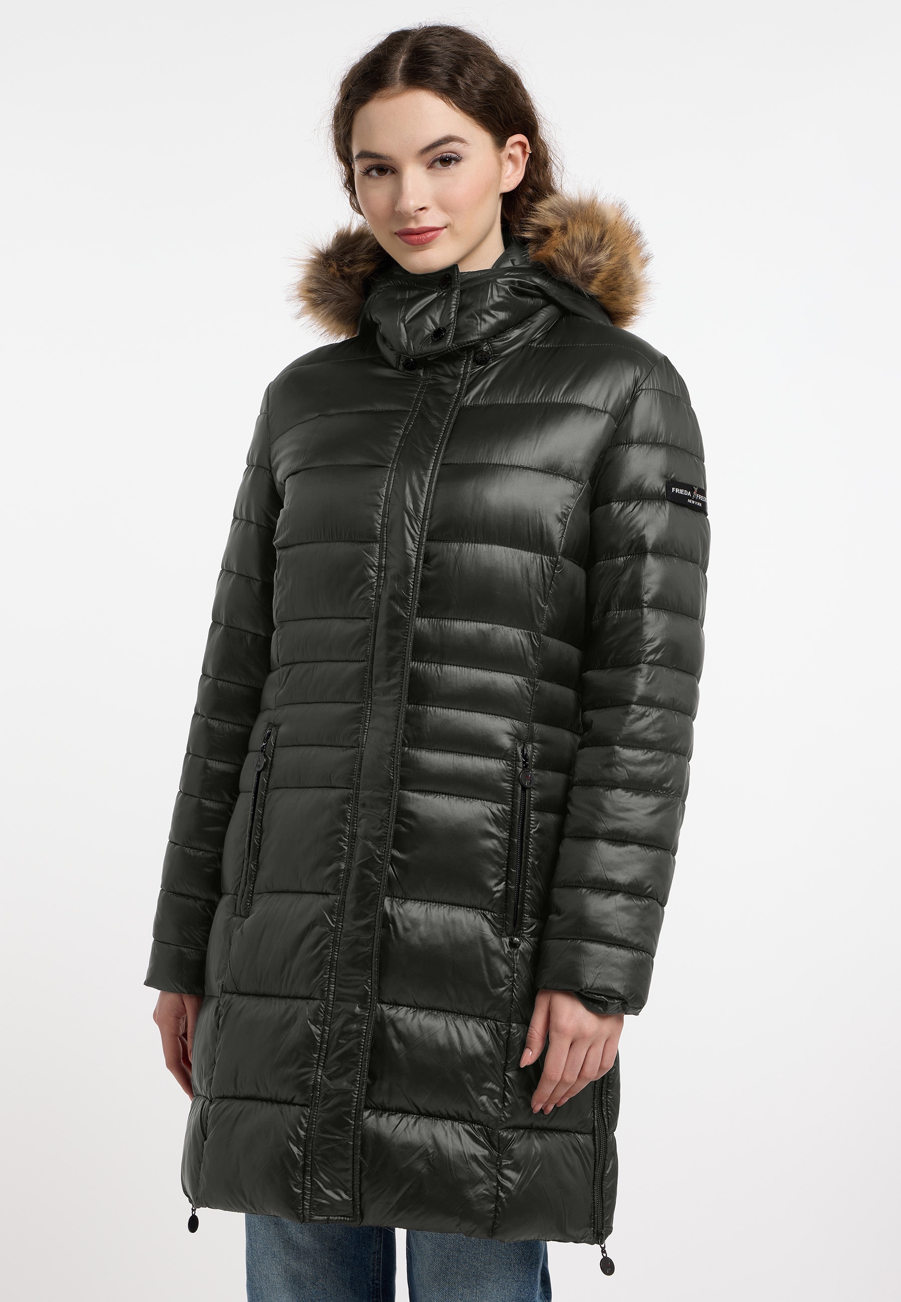 Frieda & Freddies Steppmantel "Thermolite Coat / Dalia2", mit dezenten Farbdetails