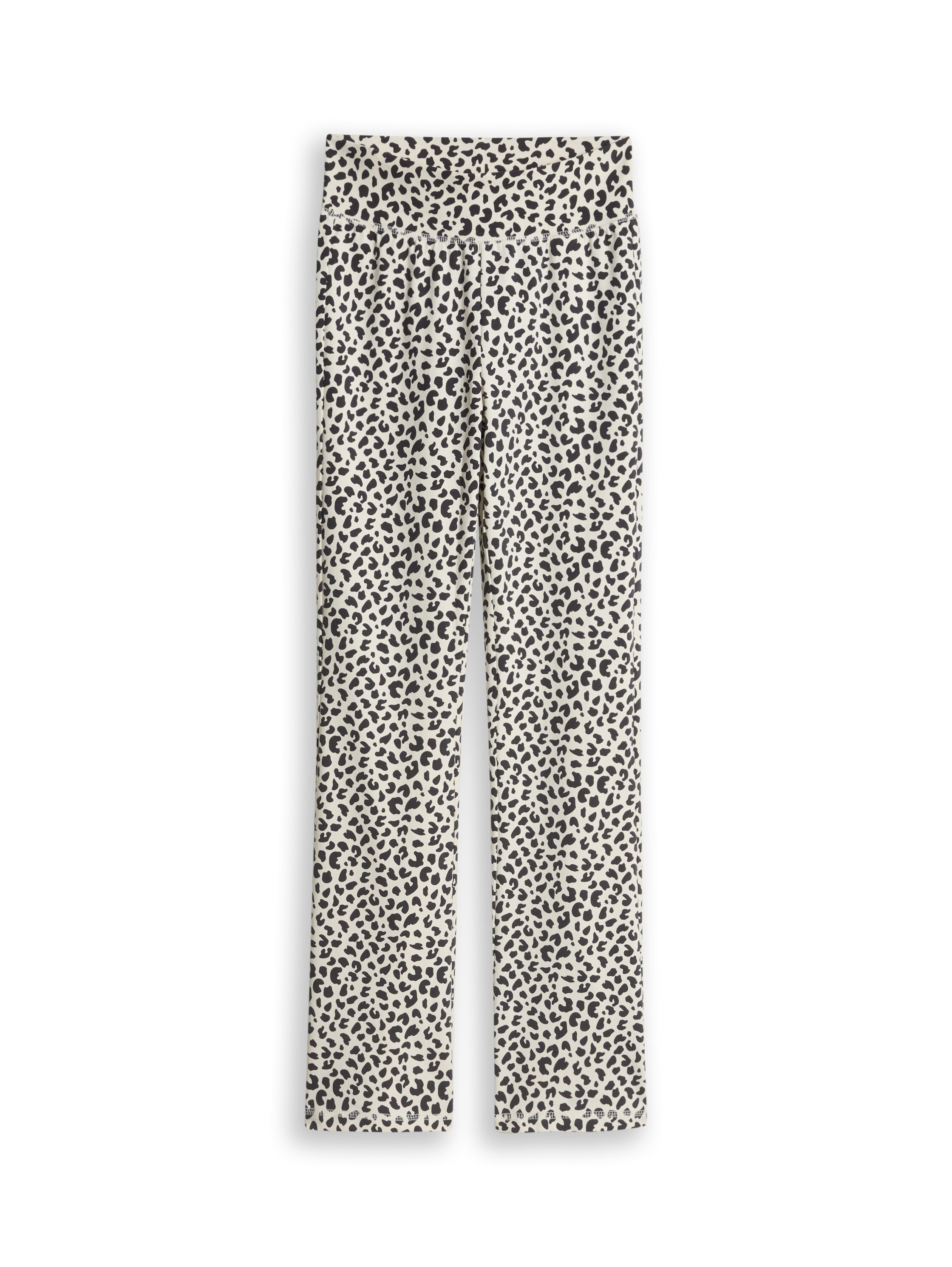 TOM TAILOR Leggings  aus Baumwollmischung mit Elasthan, lange Passform, ohne Verschluss