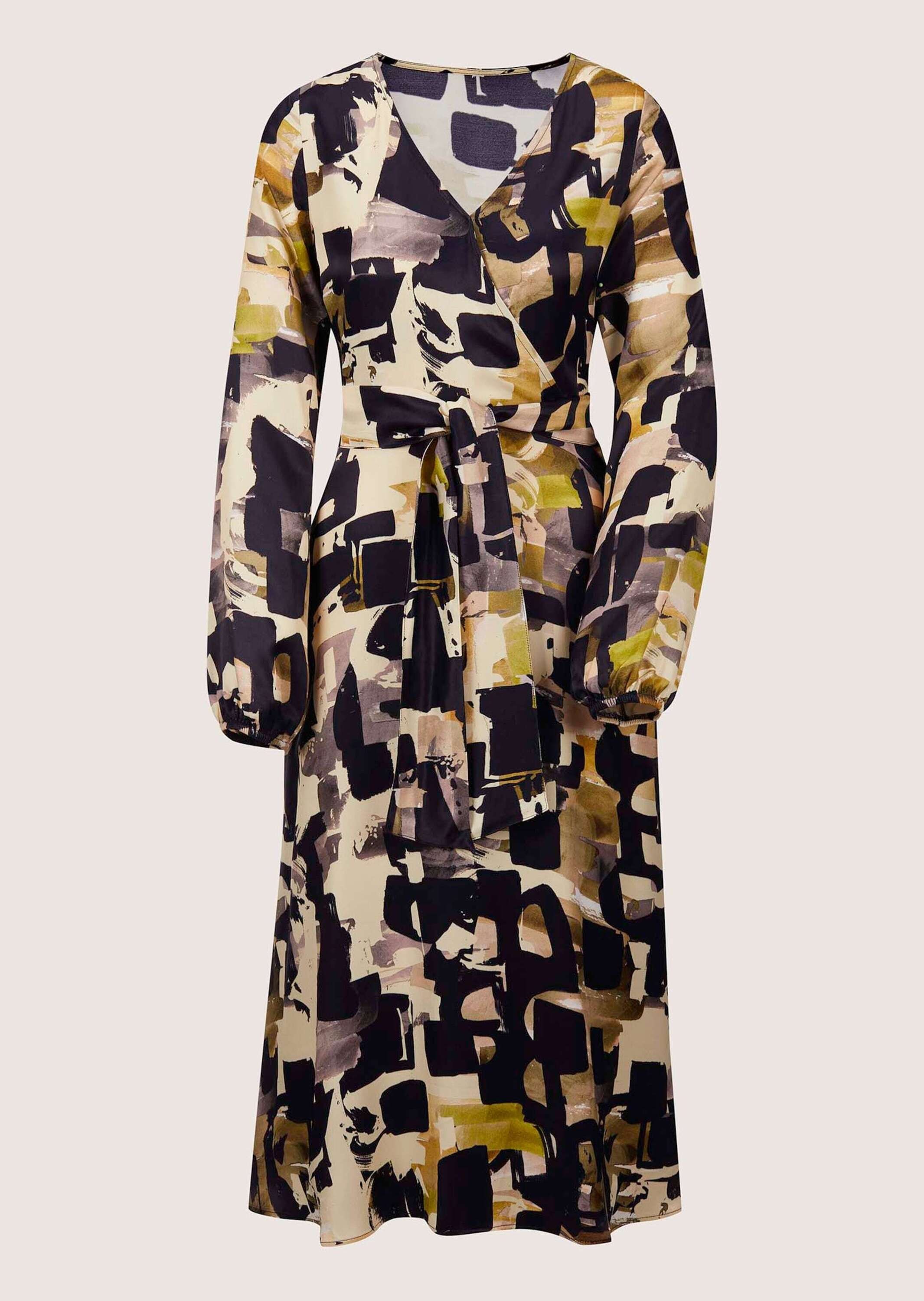 MADELEINE Midikleid "Kleid Kleid mit Bindegürtel" günstig online kaufen