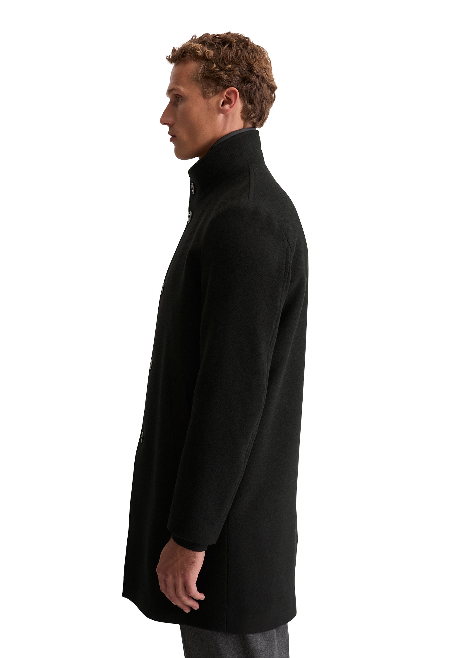 Marc O'Polo Wollmantel »mit abnehmbarem Windshield«