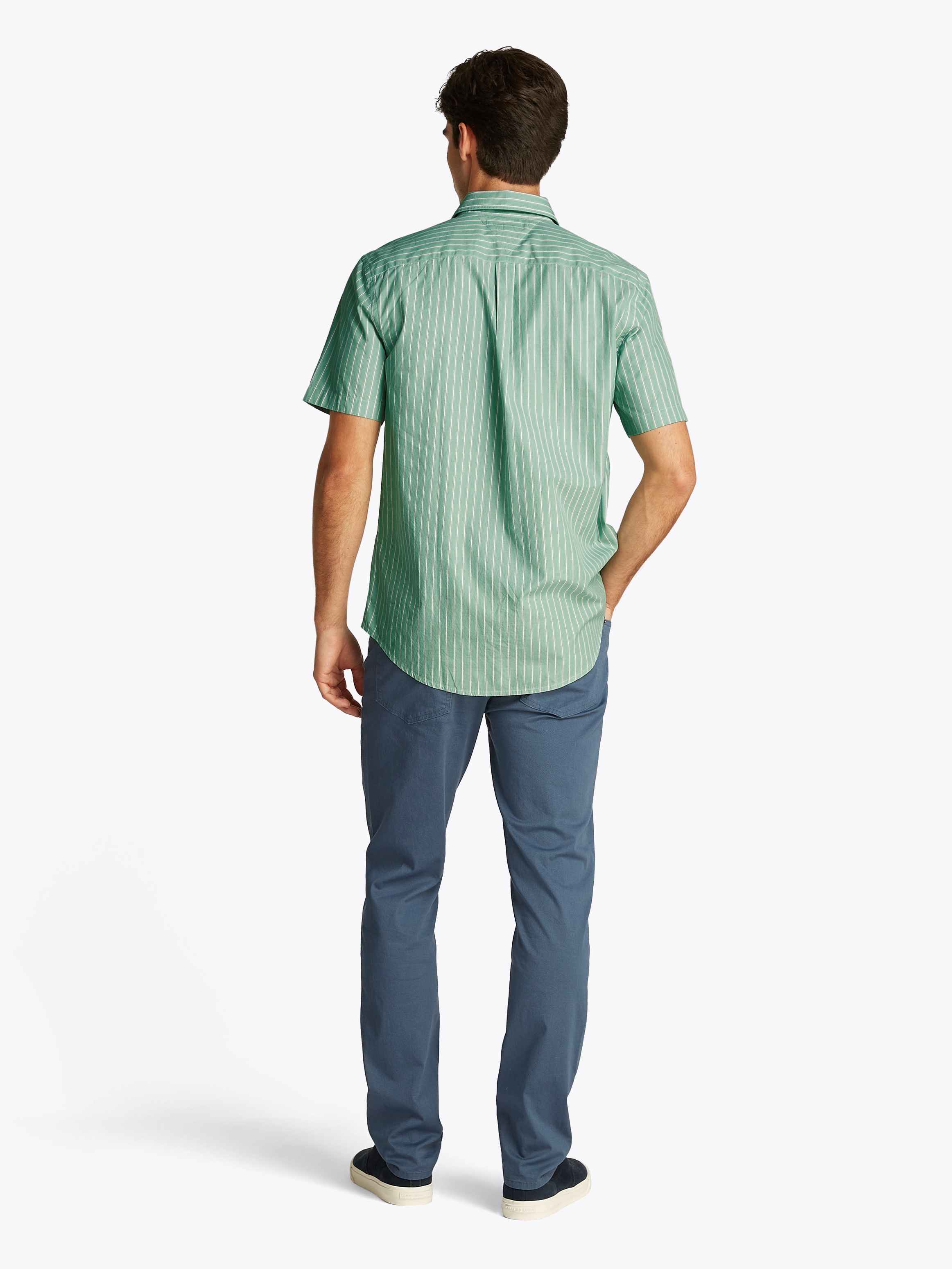 Tommy Hilfiger Kurzarmhemd »FLEX POPLIN RETRO STP SS SHIRT«