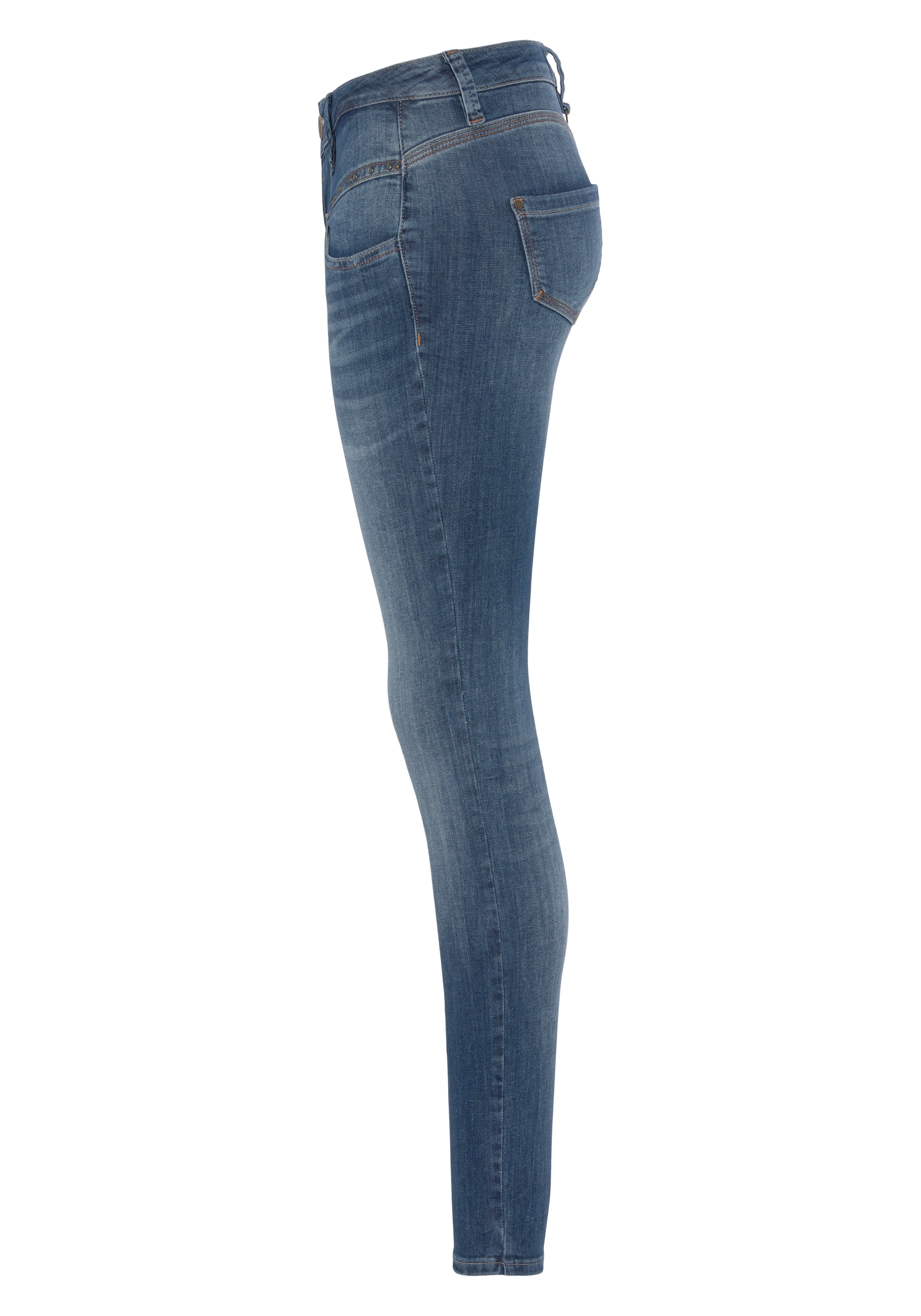 Freeman T. Slim-fit-Jeans | kaufen »Alexa Taschen BAUR für Slim besonderen -Details S-SDM«, mit Porter