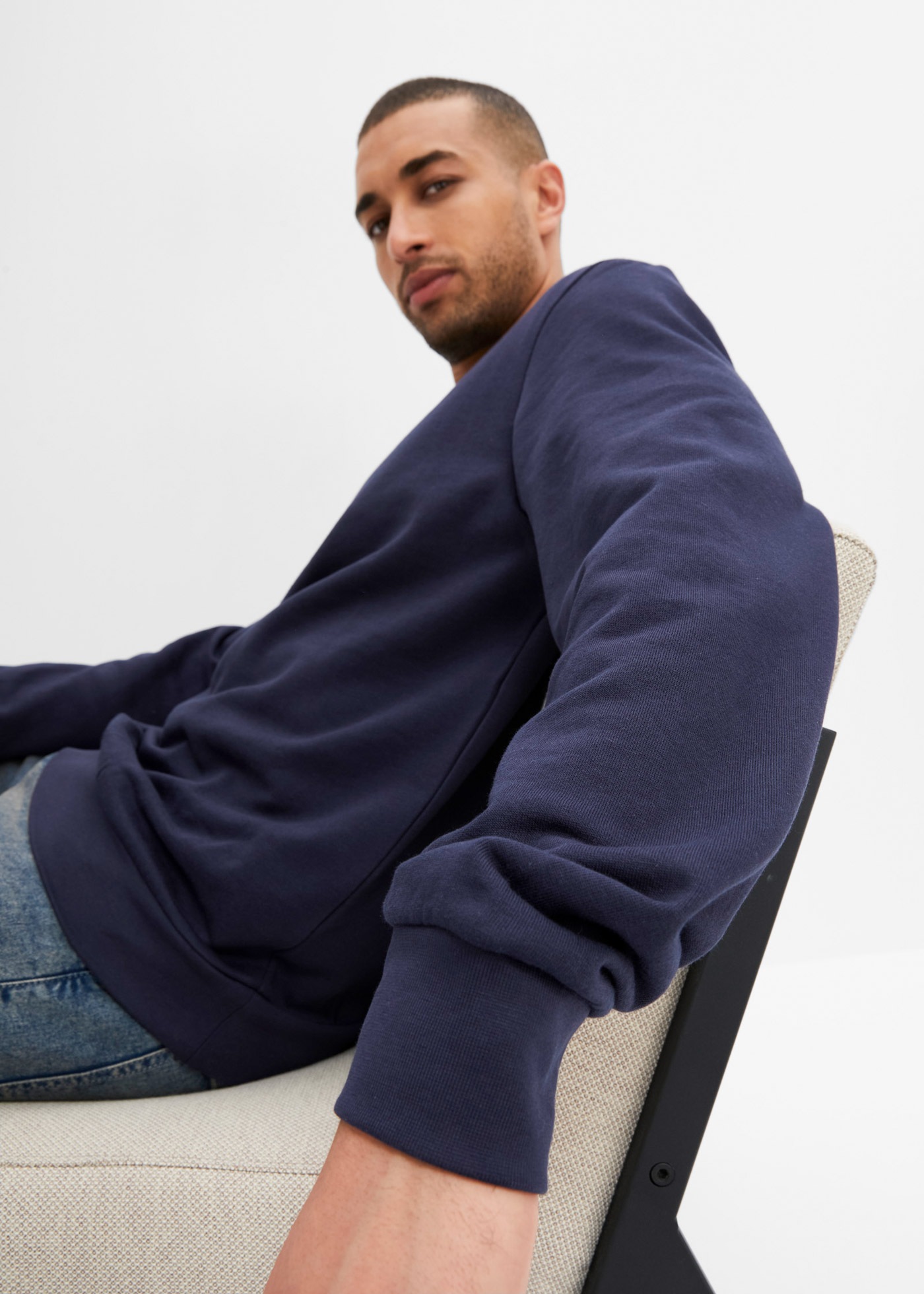 bonprix Sweatshirt "Sweatshirt", mit Rundhalsauschnitt günstig online kaufen