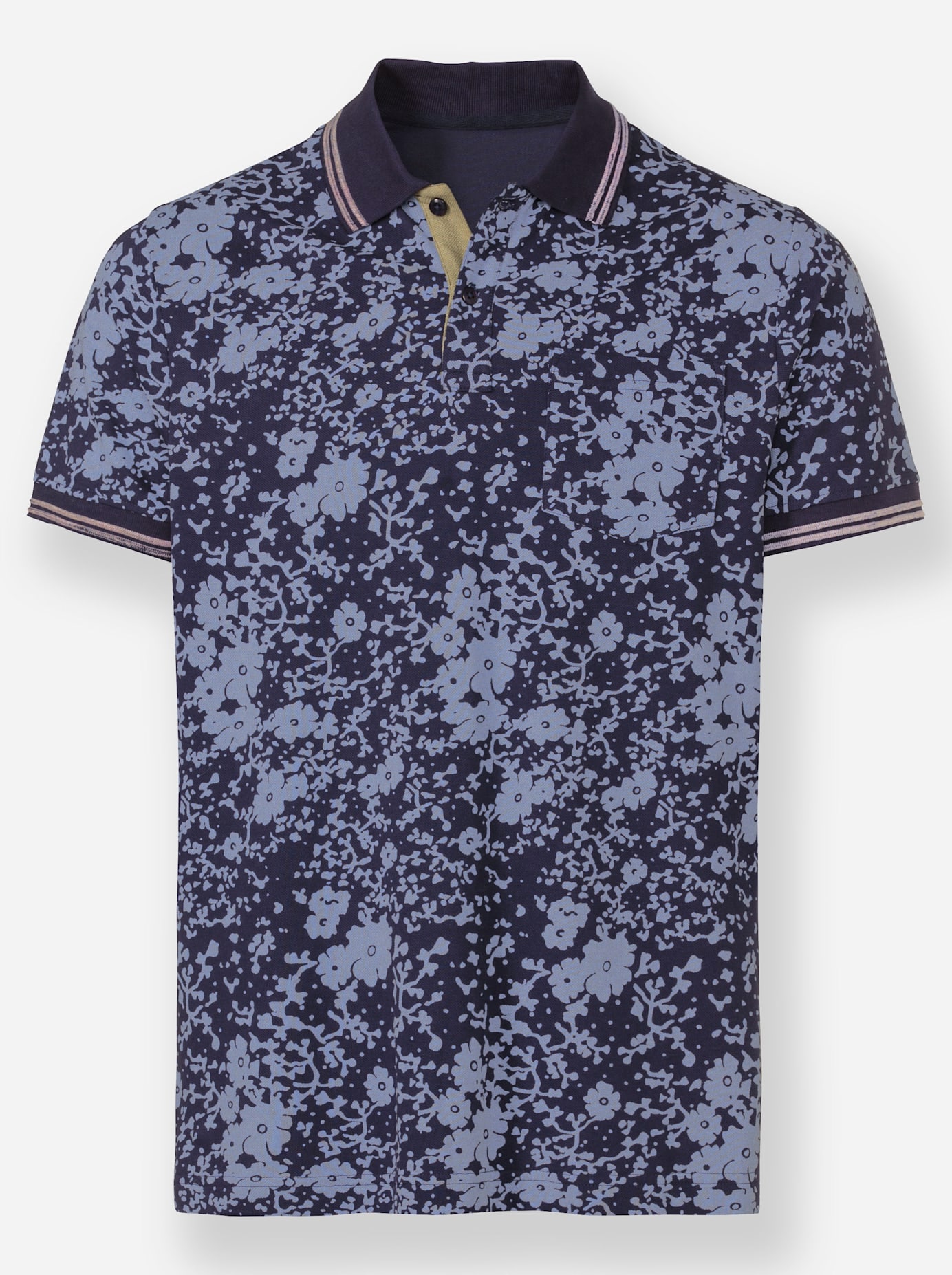 Marco Donati Kurzarmshirt »Kurzarm-Poloshirt«, (1 tlg.)
