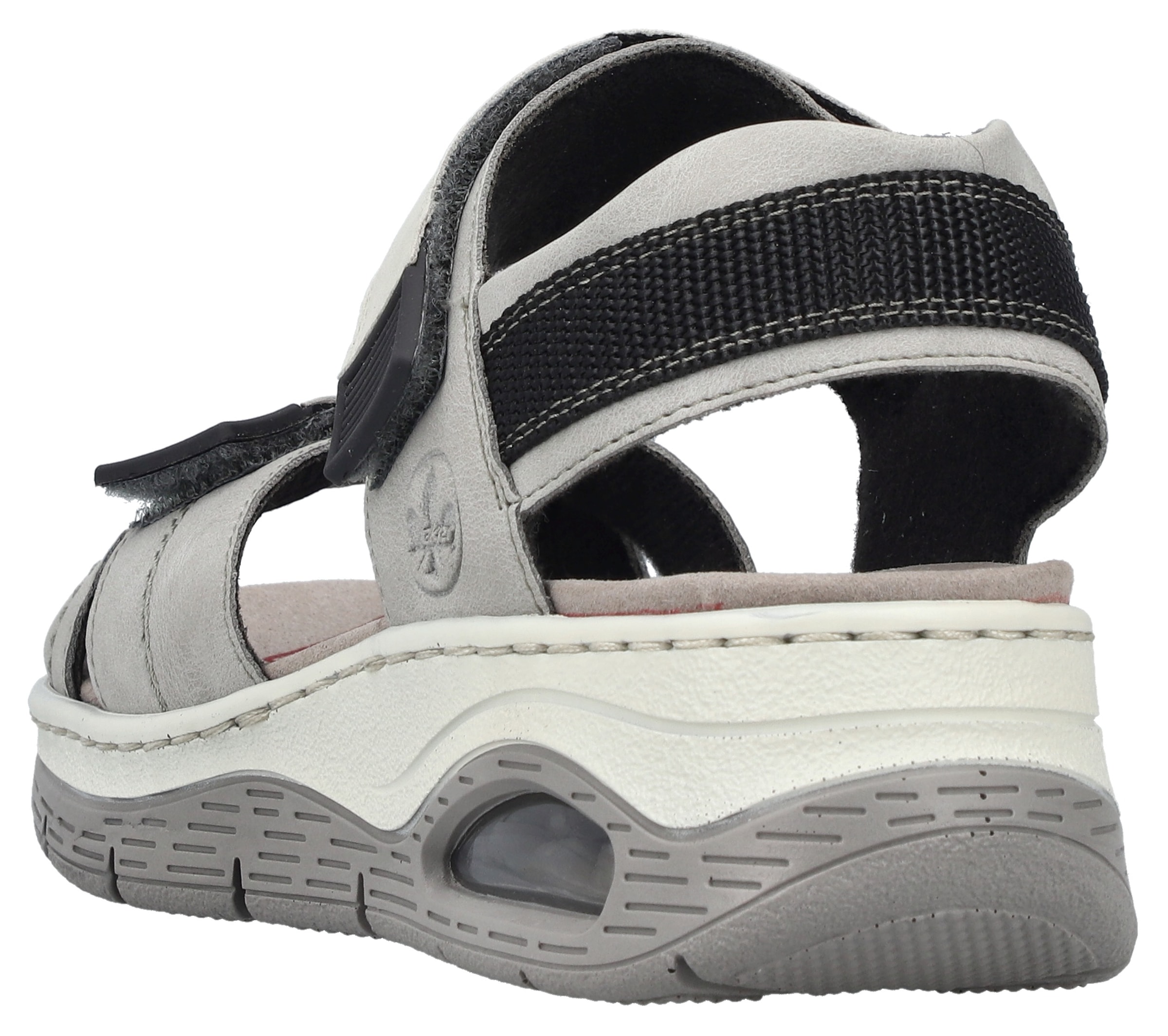 Rieker Trekkingsandale, Outdoorsandale, Sommerschuh, Klettschuh mit Rieker Air-Funktion