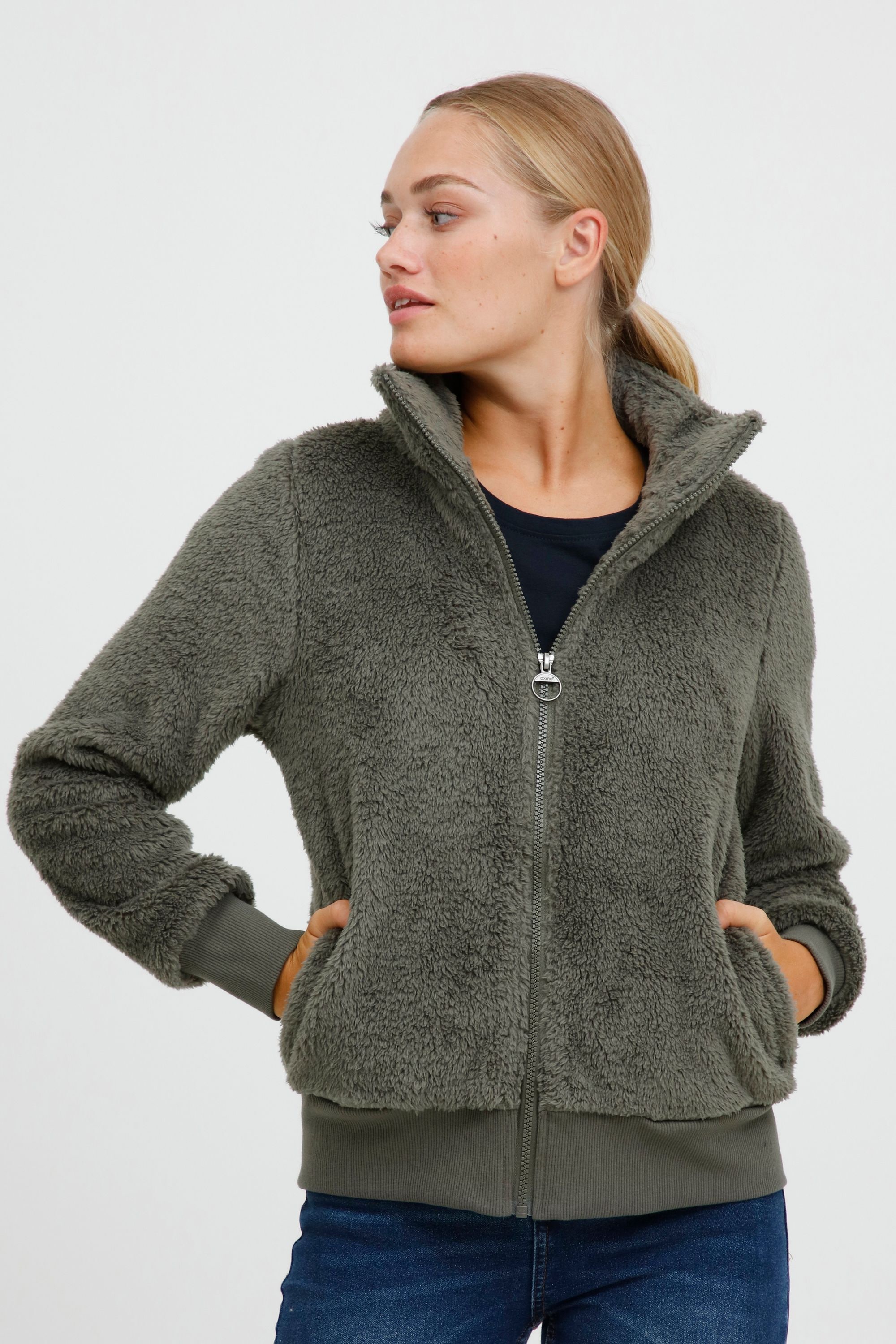OXMO Sweatjacke »Bomberjacke OXAnneka«
