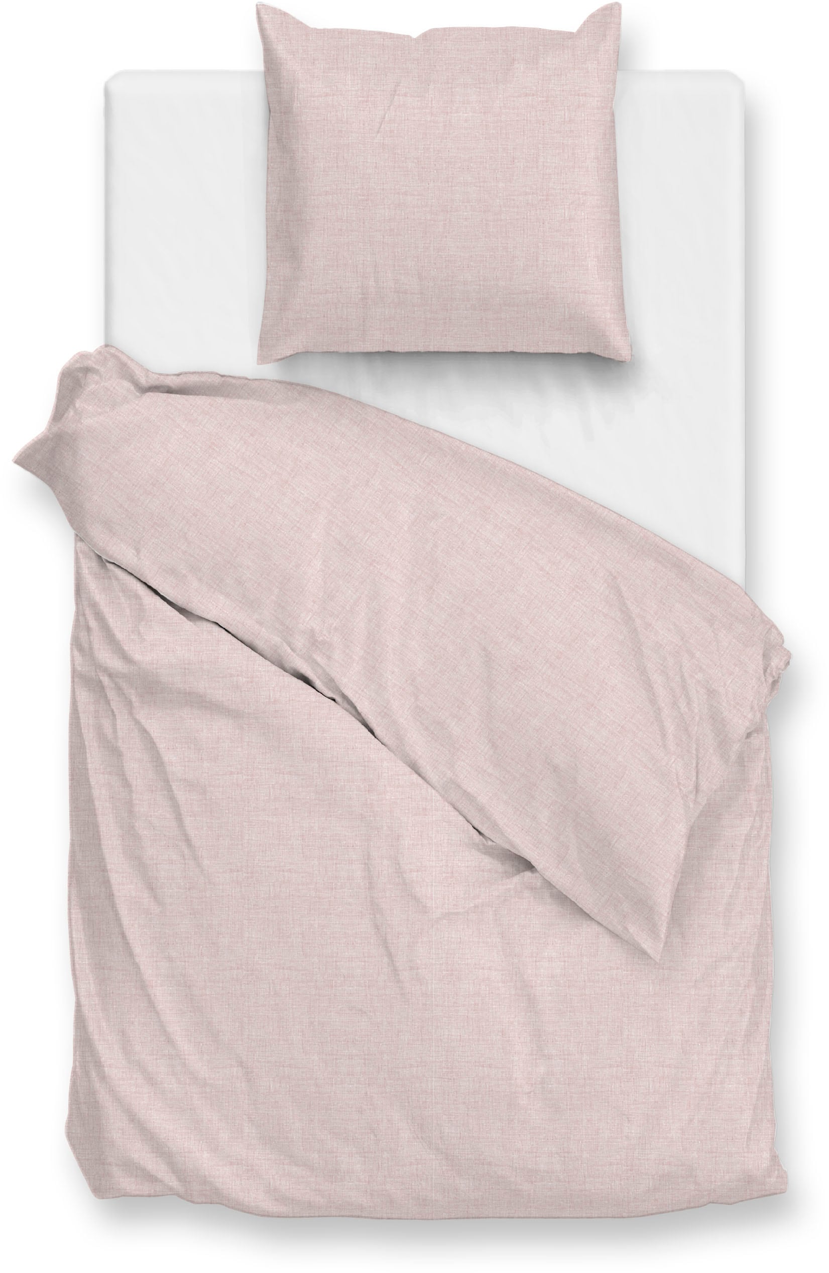 ZO HOME Bettwäsche "Flanella-di-Lino" 2 Stk. Bettwäsche aus 100% Baumwolle, günstig online kaufen