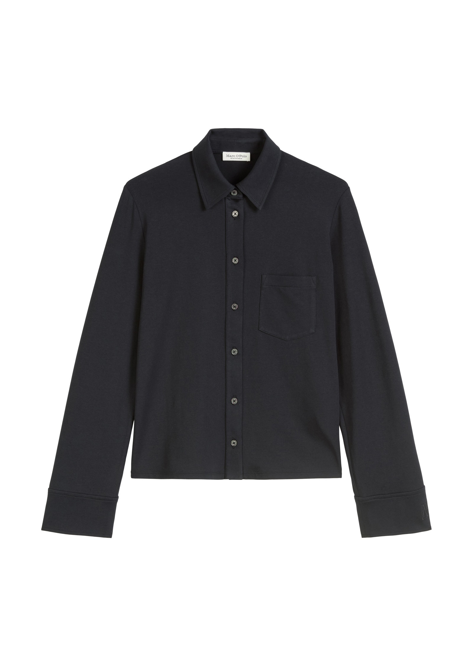 Marc O'Polo Blusenshirt »aus Organic-Cotton-Stretch«
