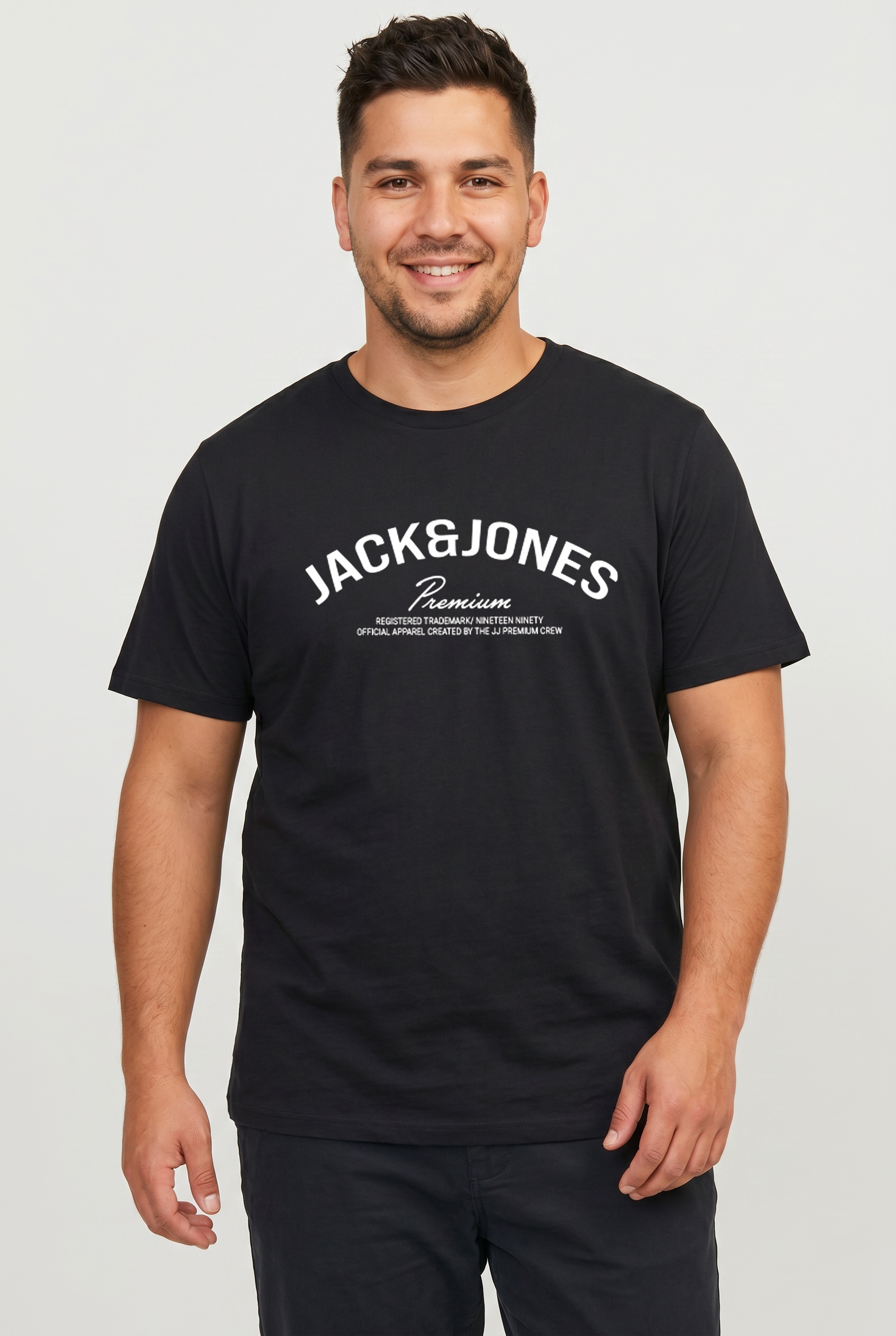 Jack & Jones PlusSize T-Shirt "JPRBLATOMMY SS TEE FST PLS" mit Logo Schriftzug