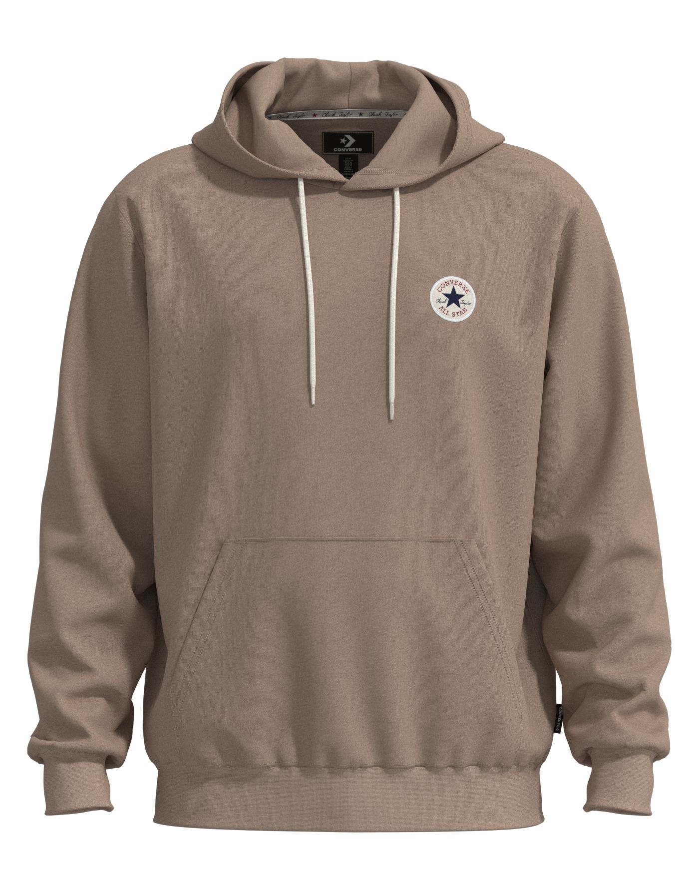 Converse Kapuzensweatshirt »CHUCK PATCH HOODIE (CLASSIC FLEECE)«, mit sportlichem Stil, Langarm-Design, aus Baumwolle und Polyester
