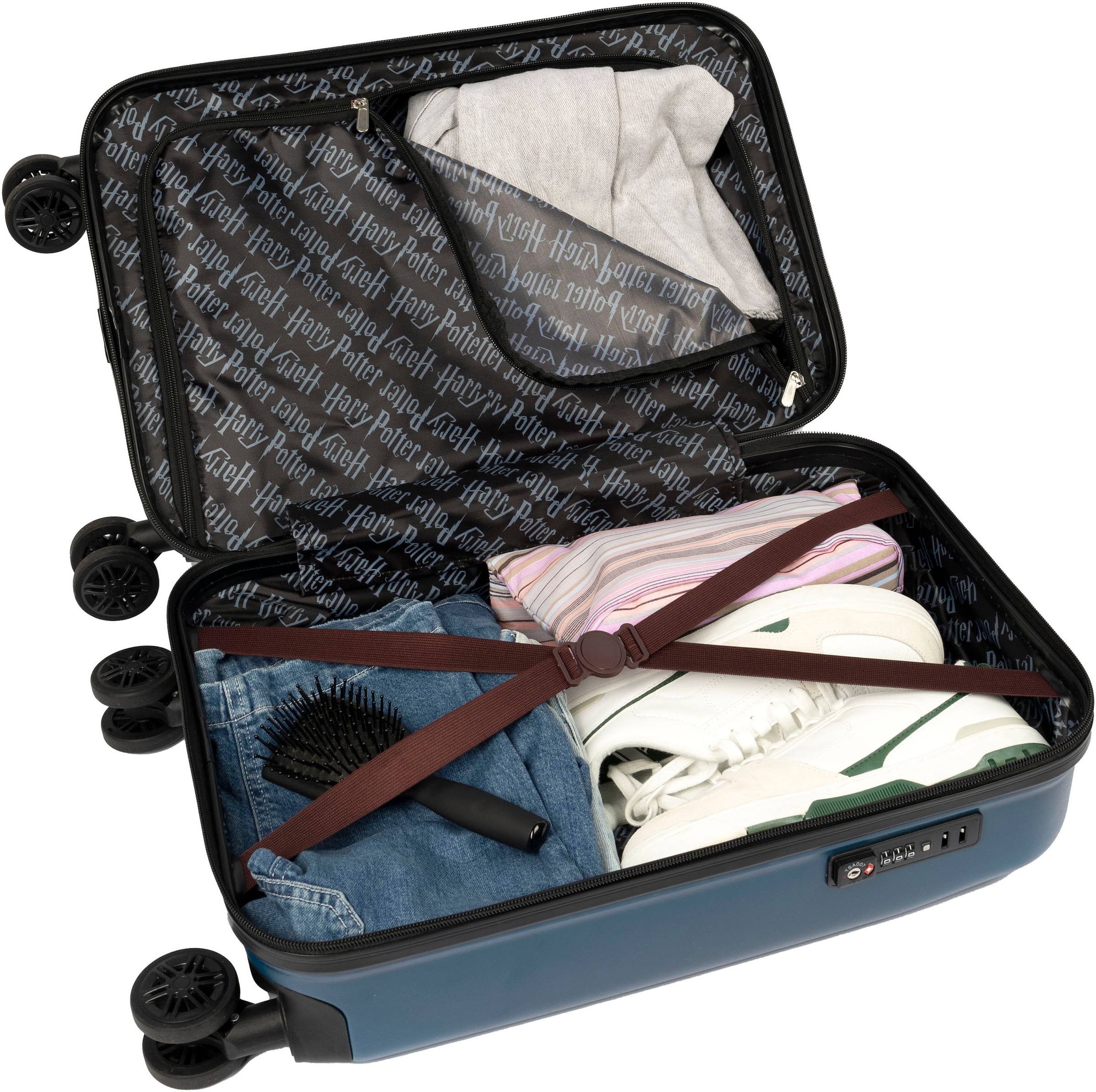 UNDERCOVER Kinderkoffer »Harry Potter, 59 cm«, 4 Rollen, mit TSA-Zahlenschloss
