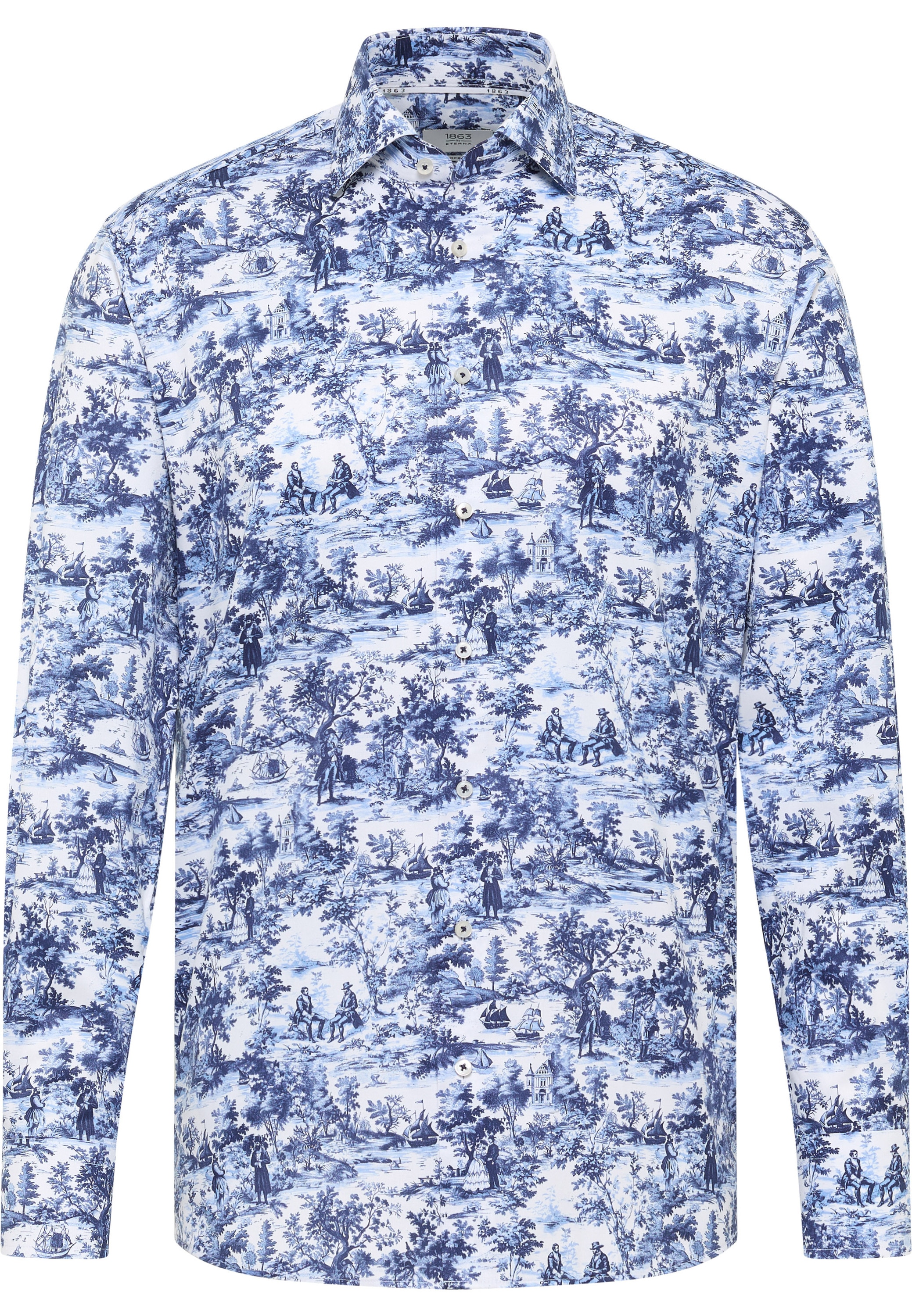 Eterna Langarmhemd »MODERN FIT«, NON IRON (bügelfrei)