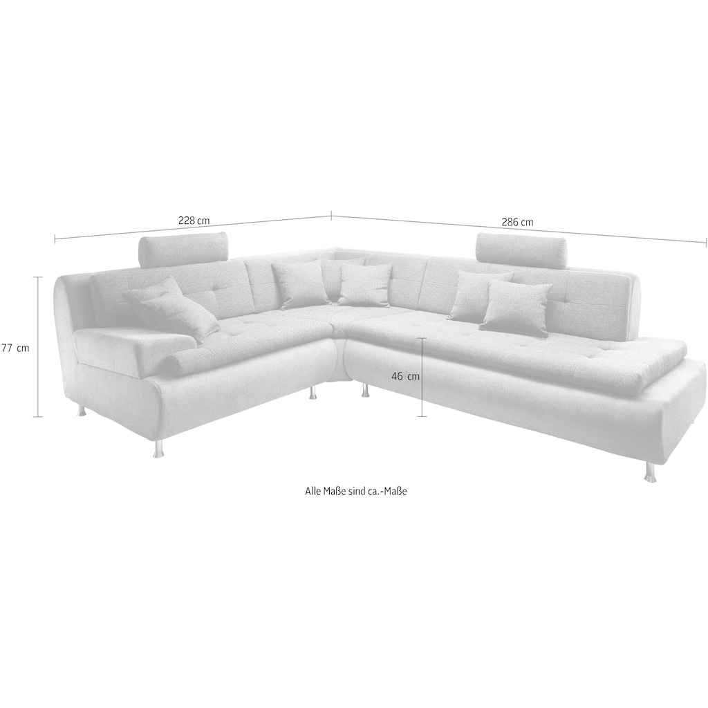 Trends by HG Ecksofa »Lounge«