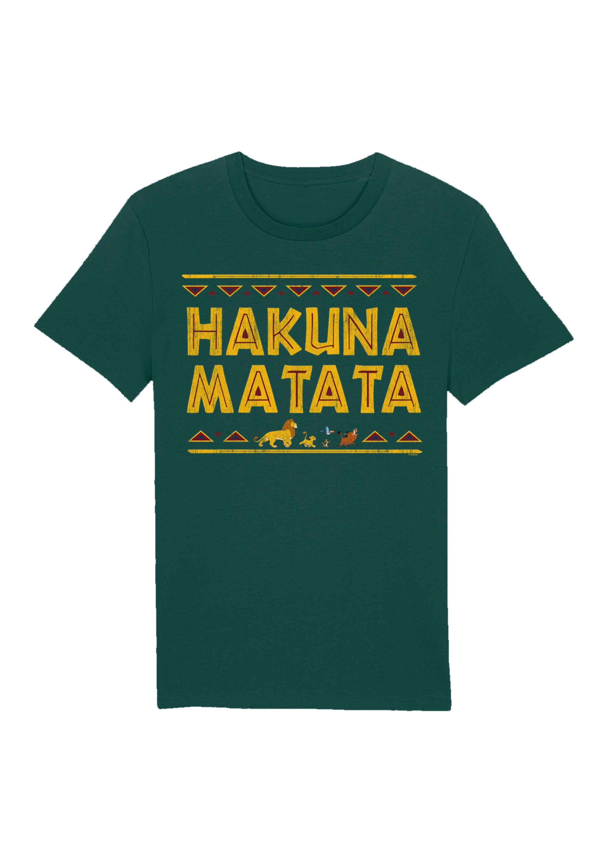 F4NT4STIC T-Shirt »König der Löwen Hakuna Matata«, Premium Qualität