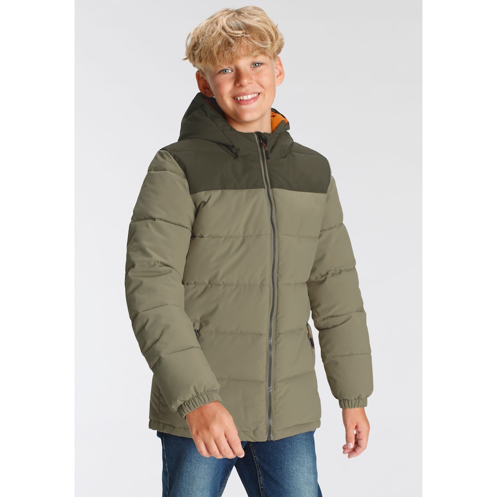 Killtec Winterjacke »KW 1 BYS JCKT OT - für Kinder«, mit Kapuze