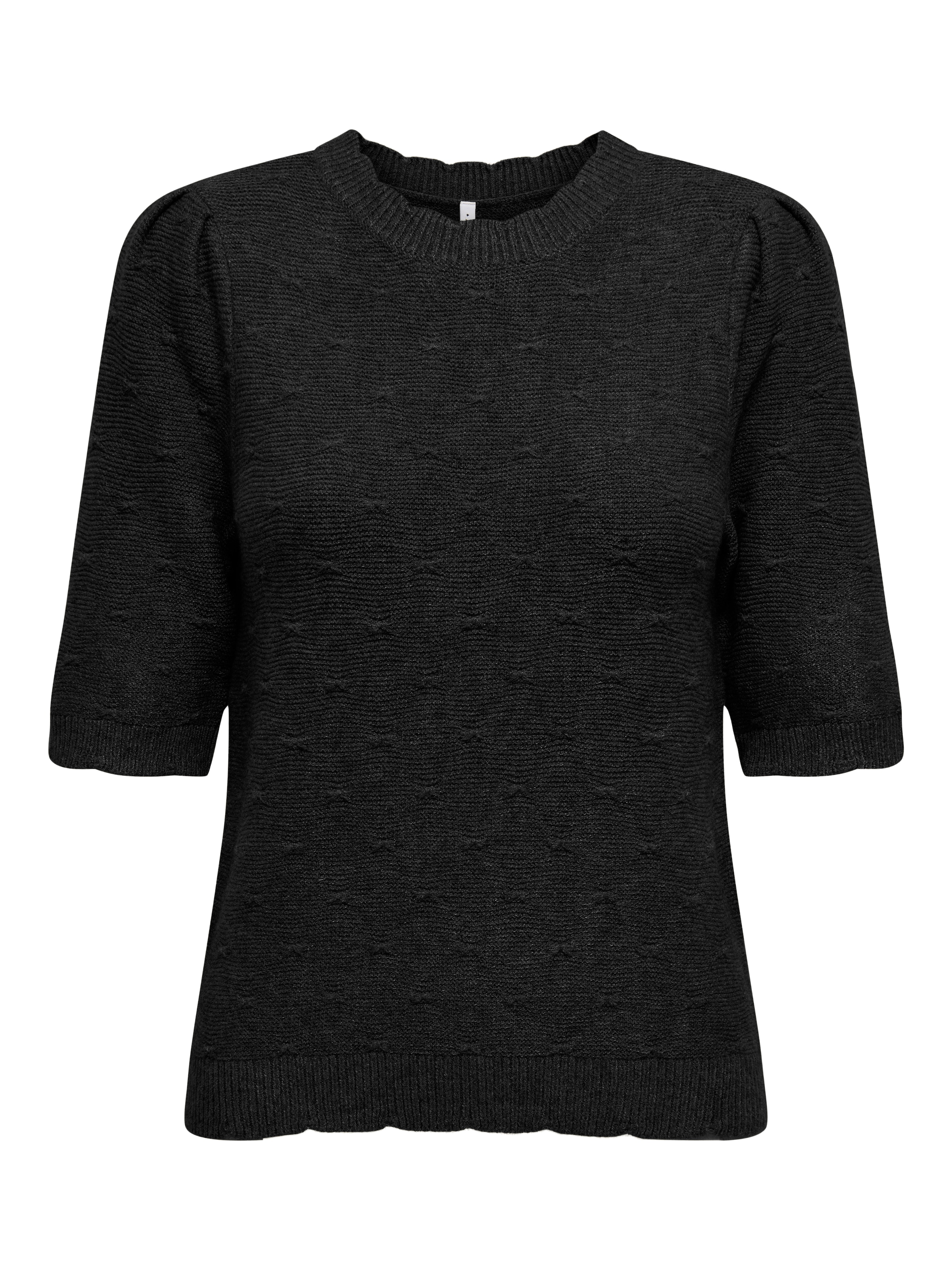 ONLY Strickpullover "ONLKATIA SS STRUCTURE O-NECK CC KNT" günstig online kaufen
