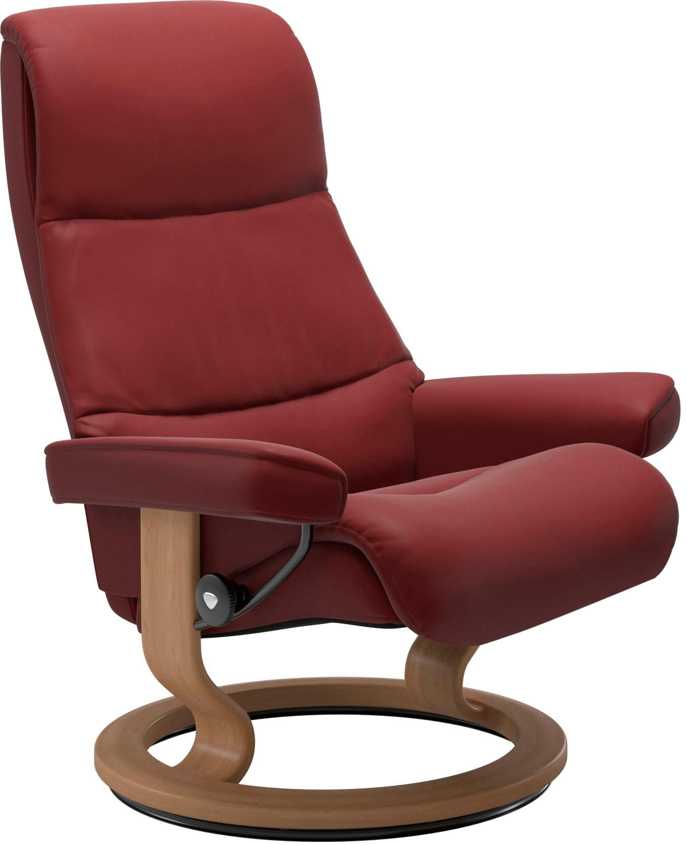 Stressless Relaxsessel "View" mit Classic Base, Größe M,Gestell Eiche