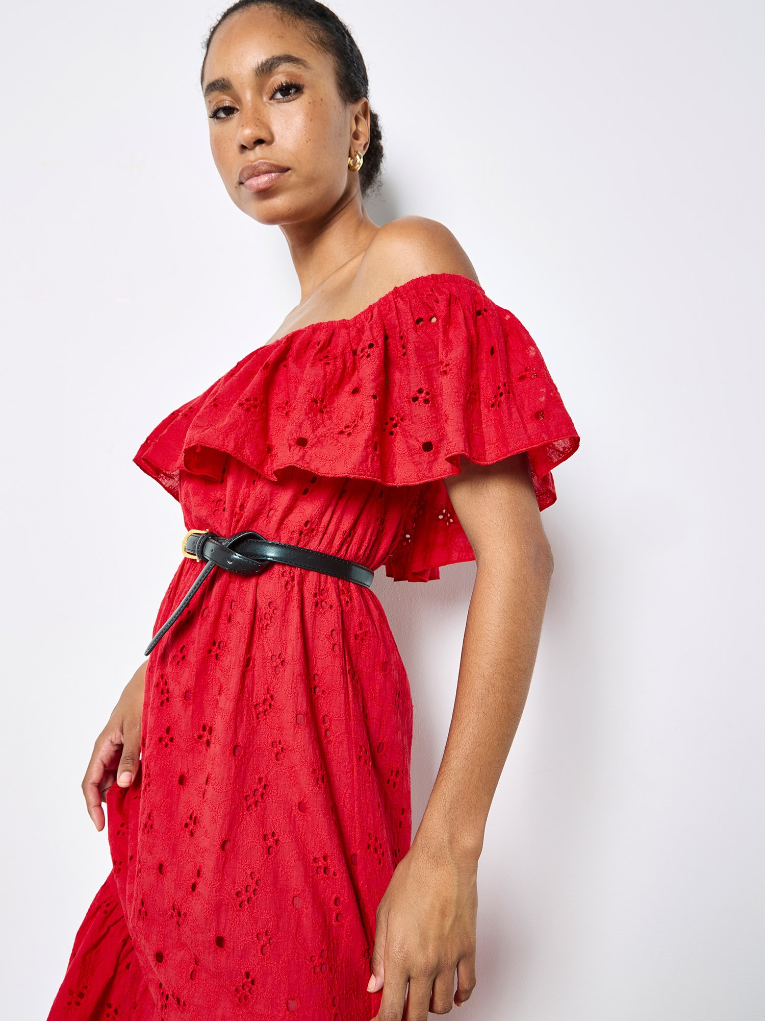 Apricot Maxikleid »Maxikleid« Stickerei
