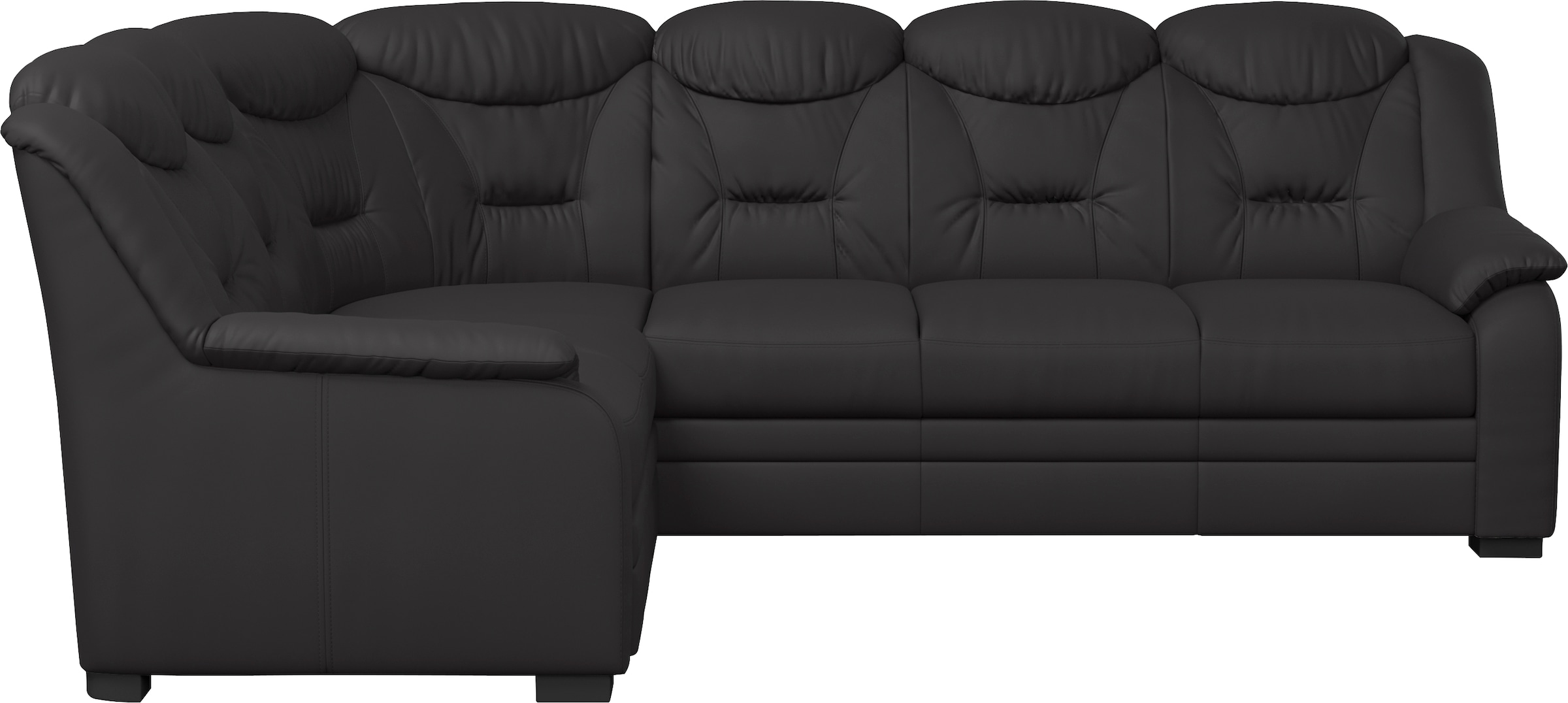 COTTA Ecksofa »Marcus L-Form«, Bequemes Ecksofa in klassischem Design mit hoher Rückenlehne