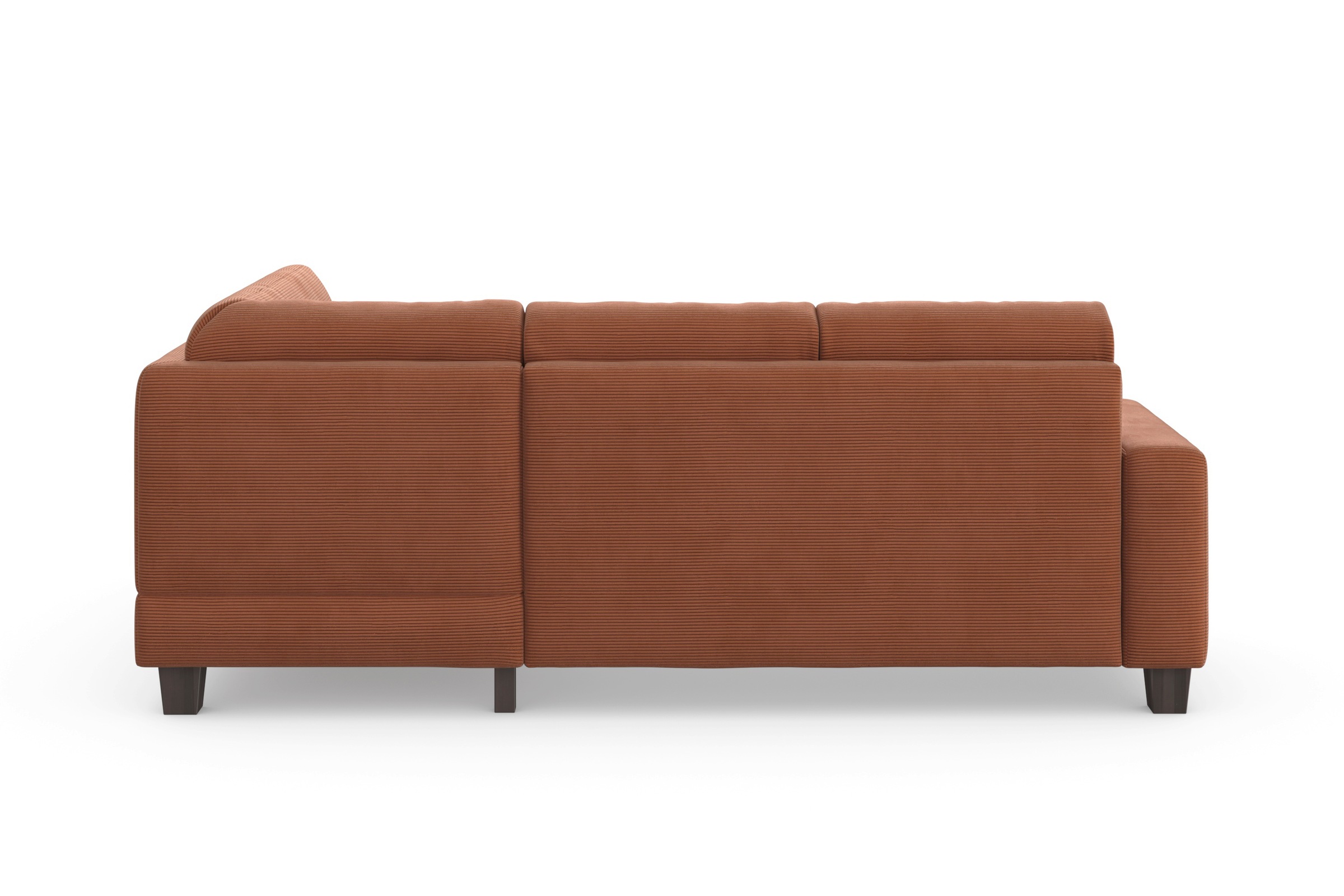 Home affaire Ecksofa »Summer L-Form«, mit Ottomane, mit oder ohne Bettfunktion und Bettkasten, Cord-Bezug