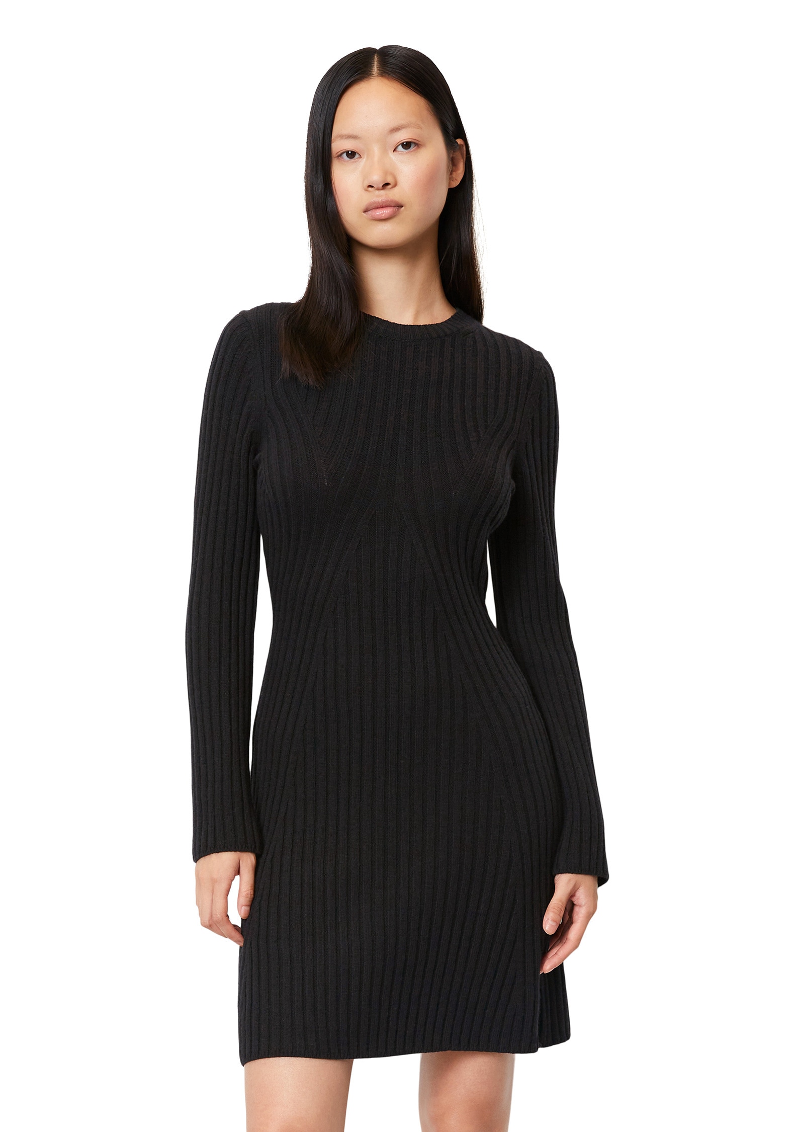 Marc O'Polo Strickkleid »mit Fully fashioned Details«