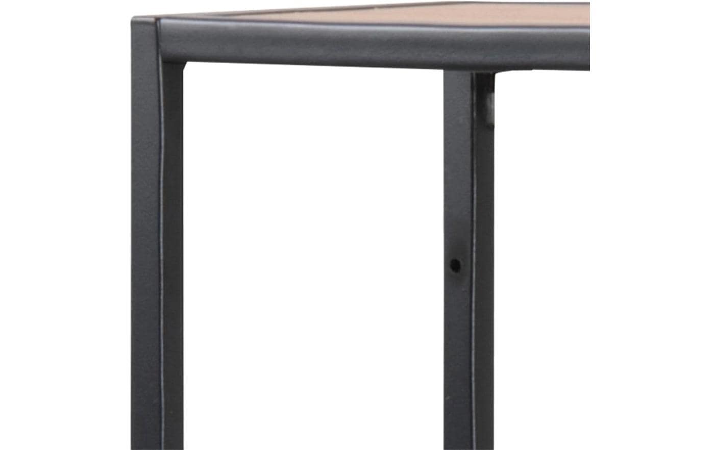 AC Design Wandregal »Seaford 75 x 20 x 91 cm, Nature/Schwarz«