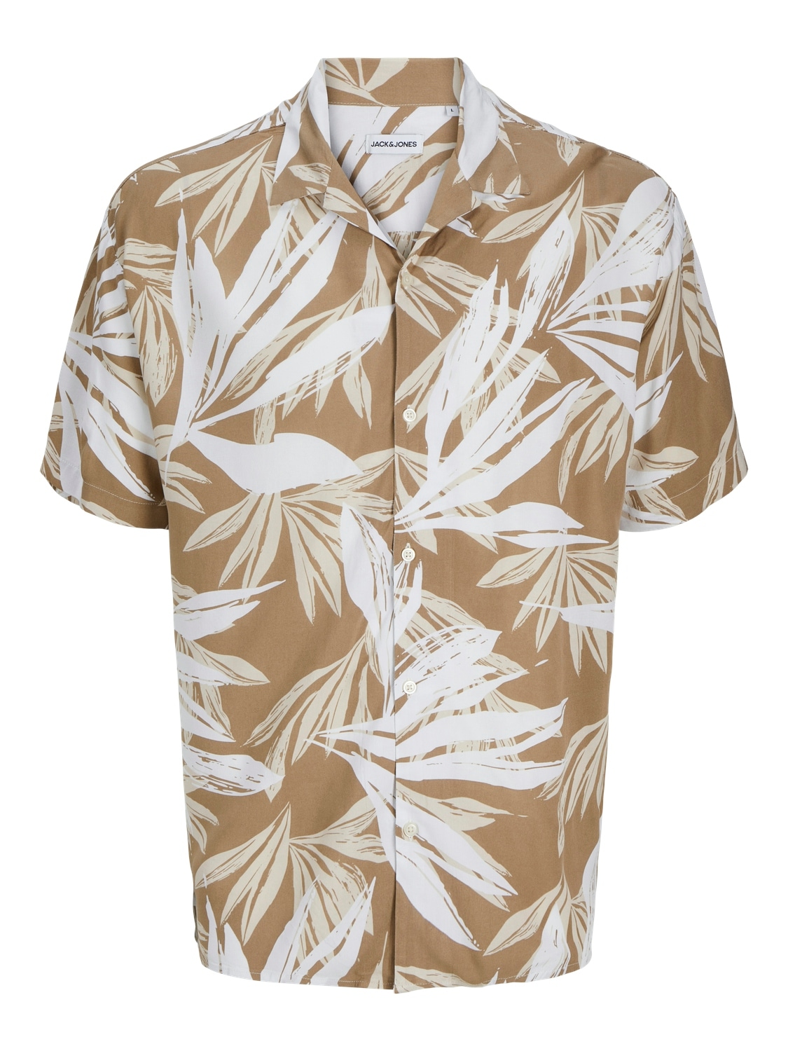 Jack & Jones Kurzarmhemd »JJEJEFF TROPICAL AOP RESORT SHIRT SS SN«, mit All-Over Print
