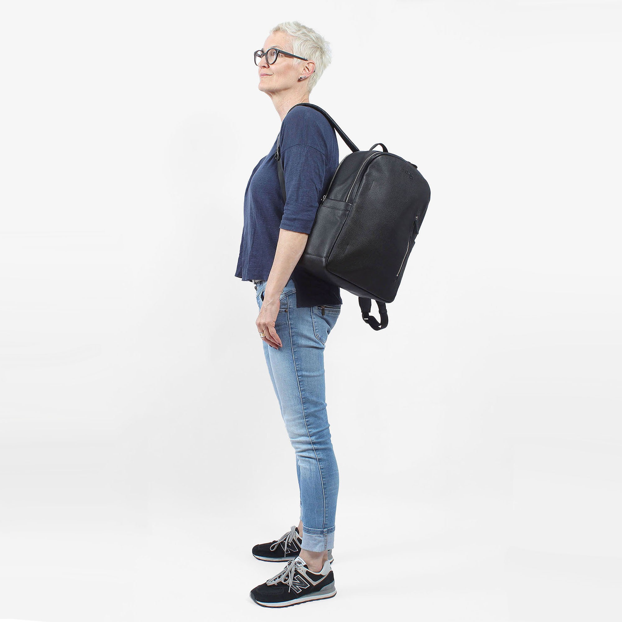 Margelisch Laptoprucksack »IGOS-1«, aus LWG zertifiziertem Leder