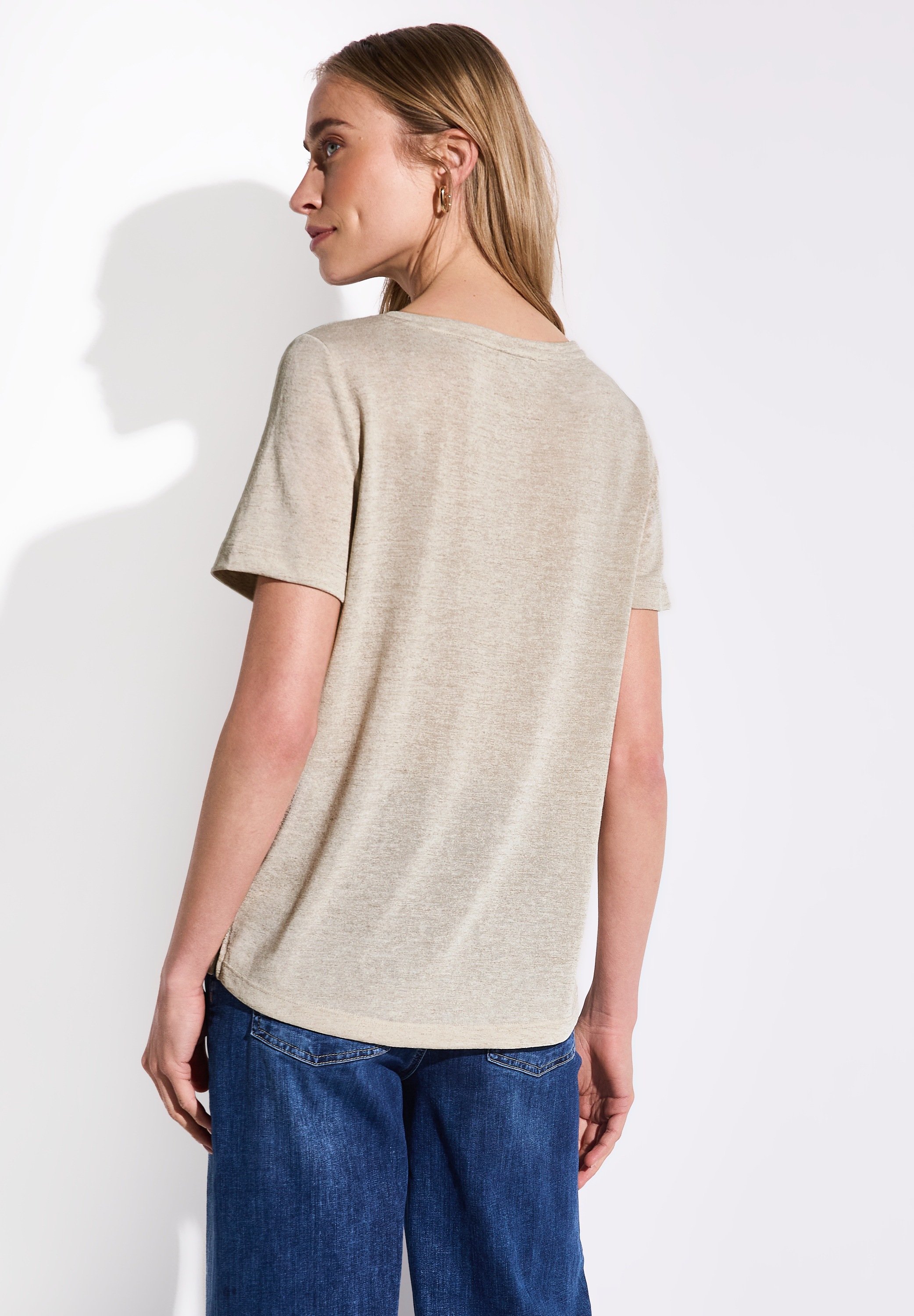 STREET ONE T-Shirt, mit Folien-Print günstig online kaufen
