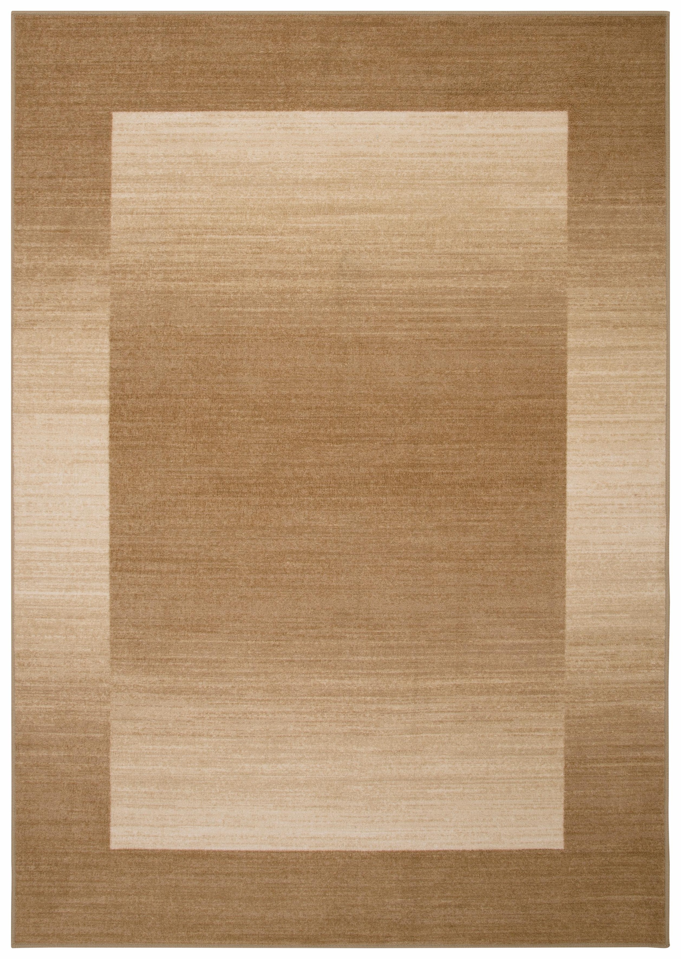 THEKO Teppich »Gabbeh Ideal«, rechteckig, moderner Farbverlauf, mit Bordüre, ideal im Wohnzimmer & Schlafzimmer