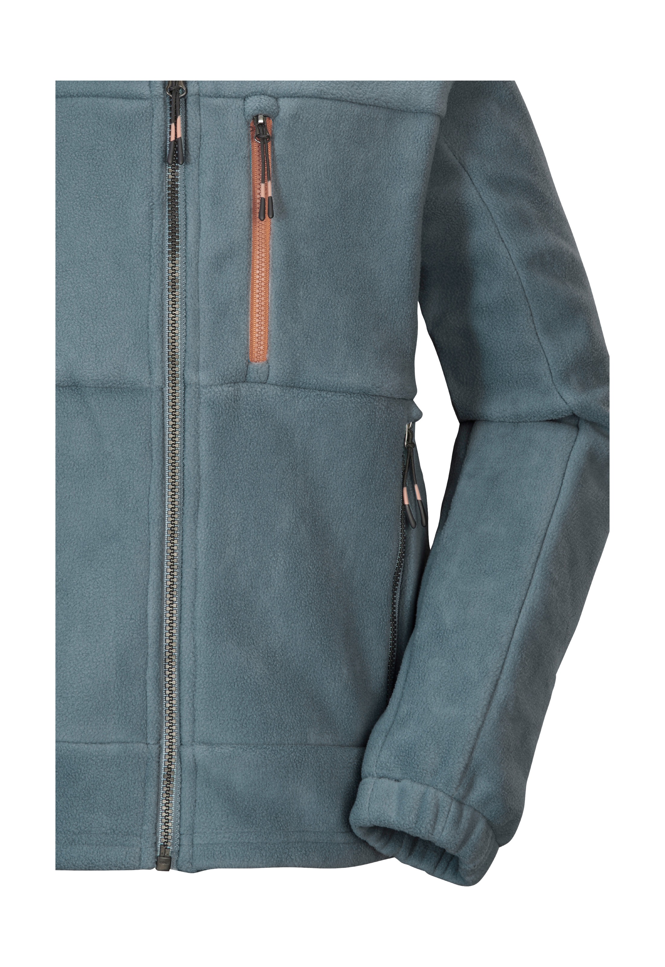Killtec Fleecejacke »KOW 225 BYS FLC JCKT«, Kinder Fleecejacke mit Stehkragen, Kinnschutz und Reißverschlusstaschen