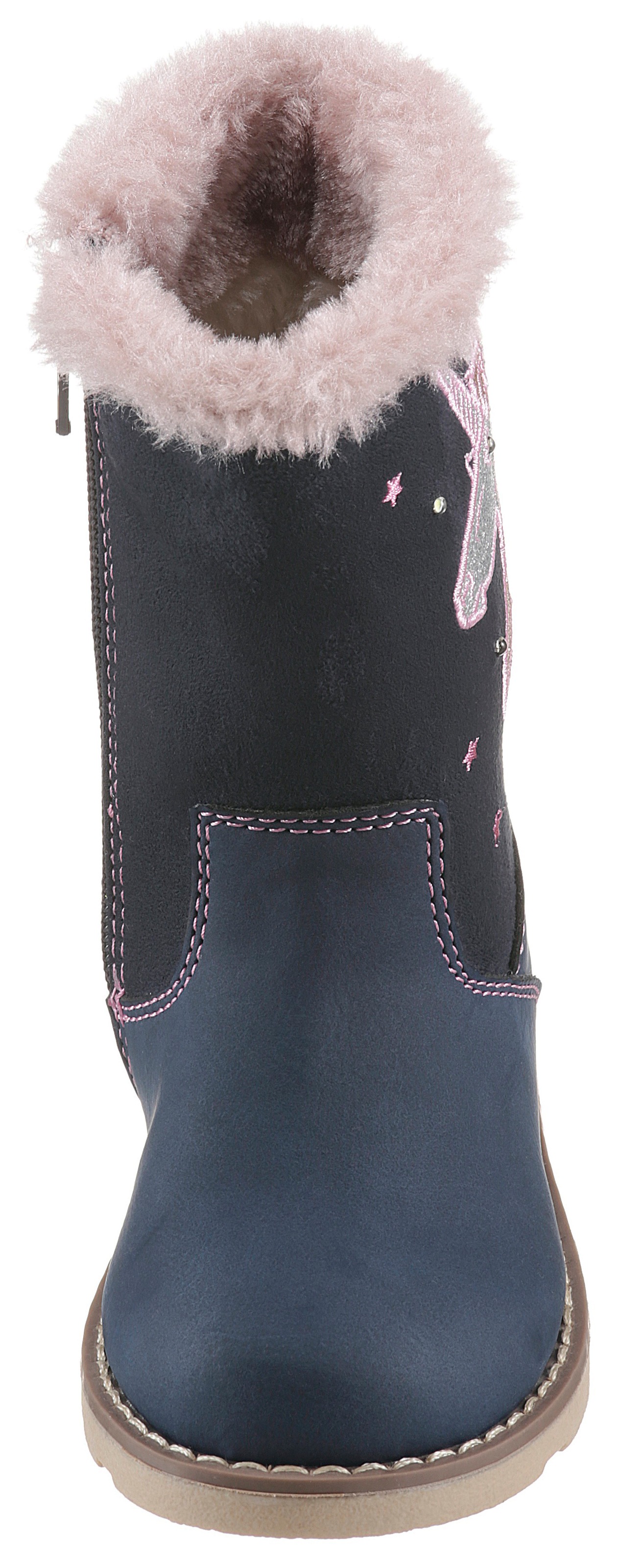 Stiefel TOM TAILOR "Tom Tailor Winter Boots", Mädchen, Gr. 28, denim, Schuhe Stiefel 3